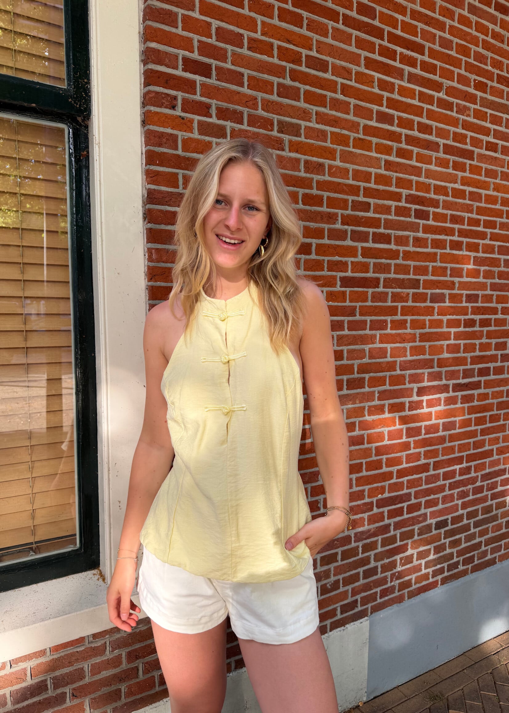 Flo Boutique Top Cita Yellow