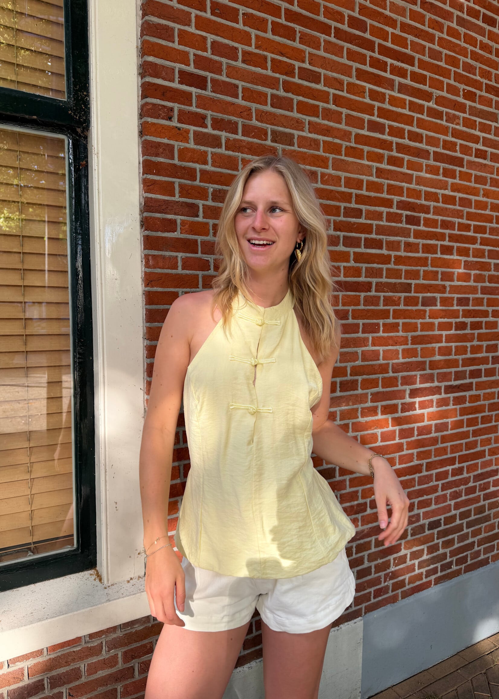 Flo Boutique Top Cita Yellow