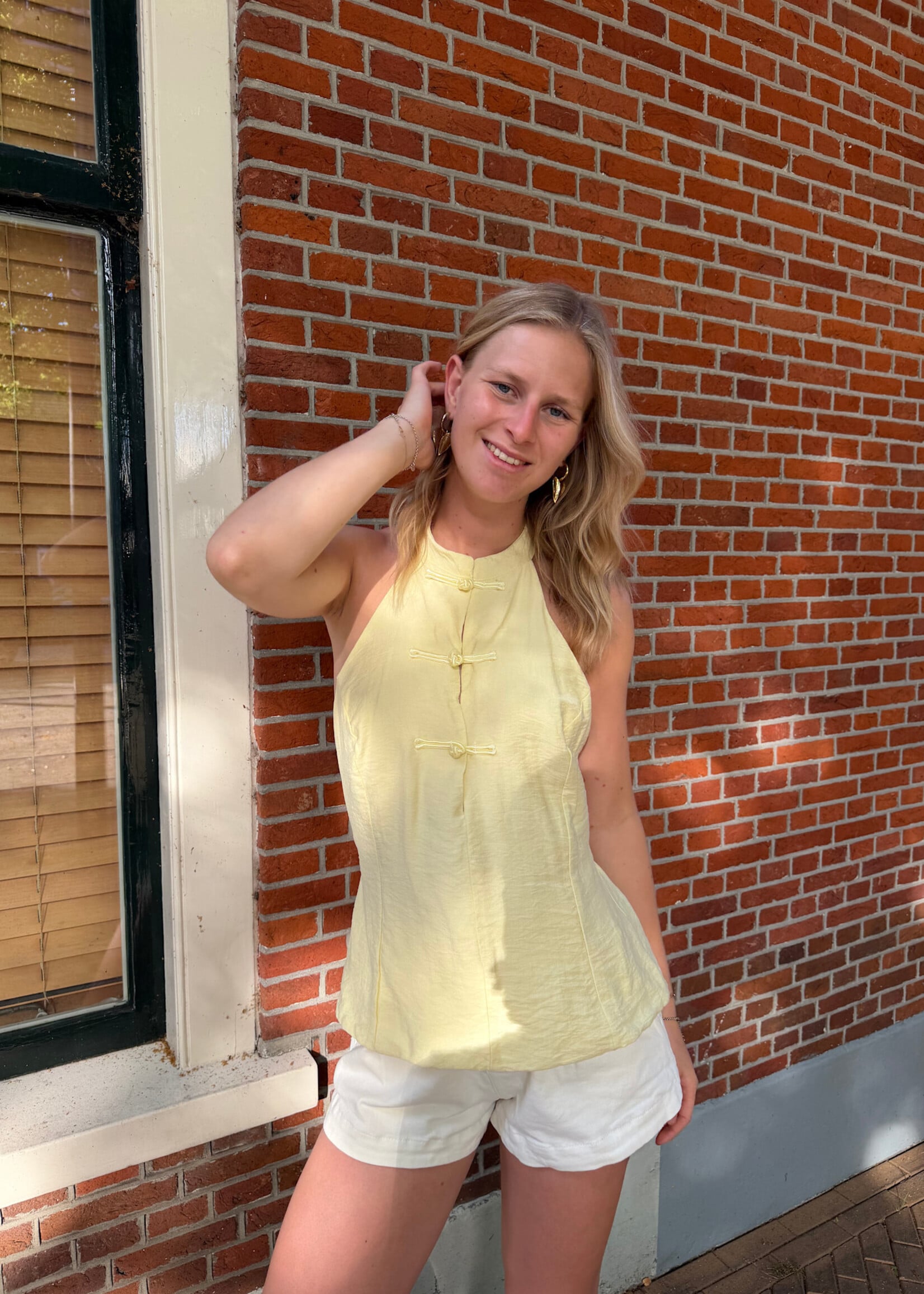 Flo Boutique Top Cita Yellow