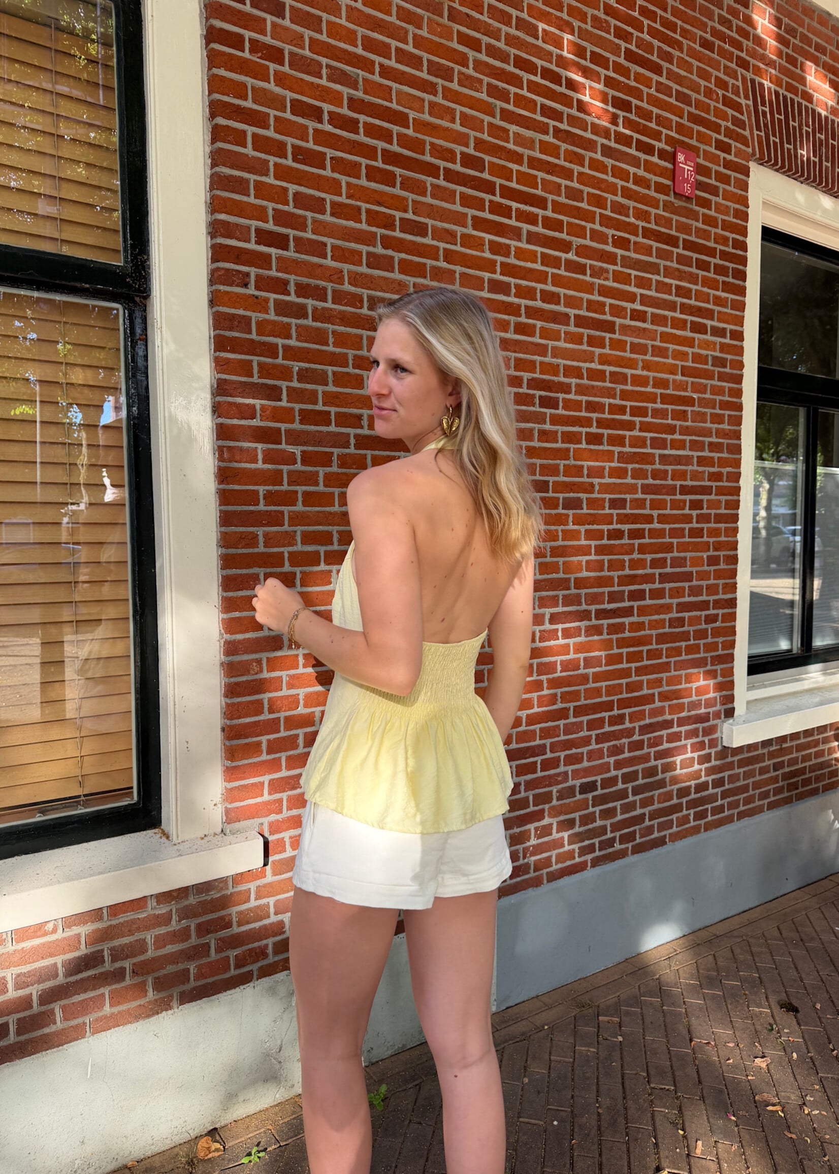 Flo Boutique Top Cita Yellow