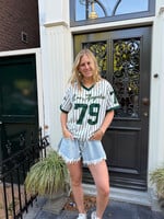 Flo Boutique Baseball Tee Los Angeles Green