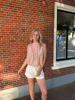 Flo Boutique Top Bobby Red dots
