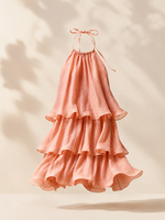 Flo Boutique Jurk Minke Coral