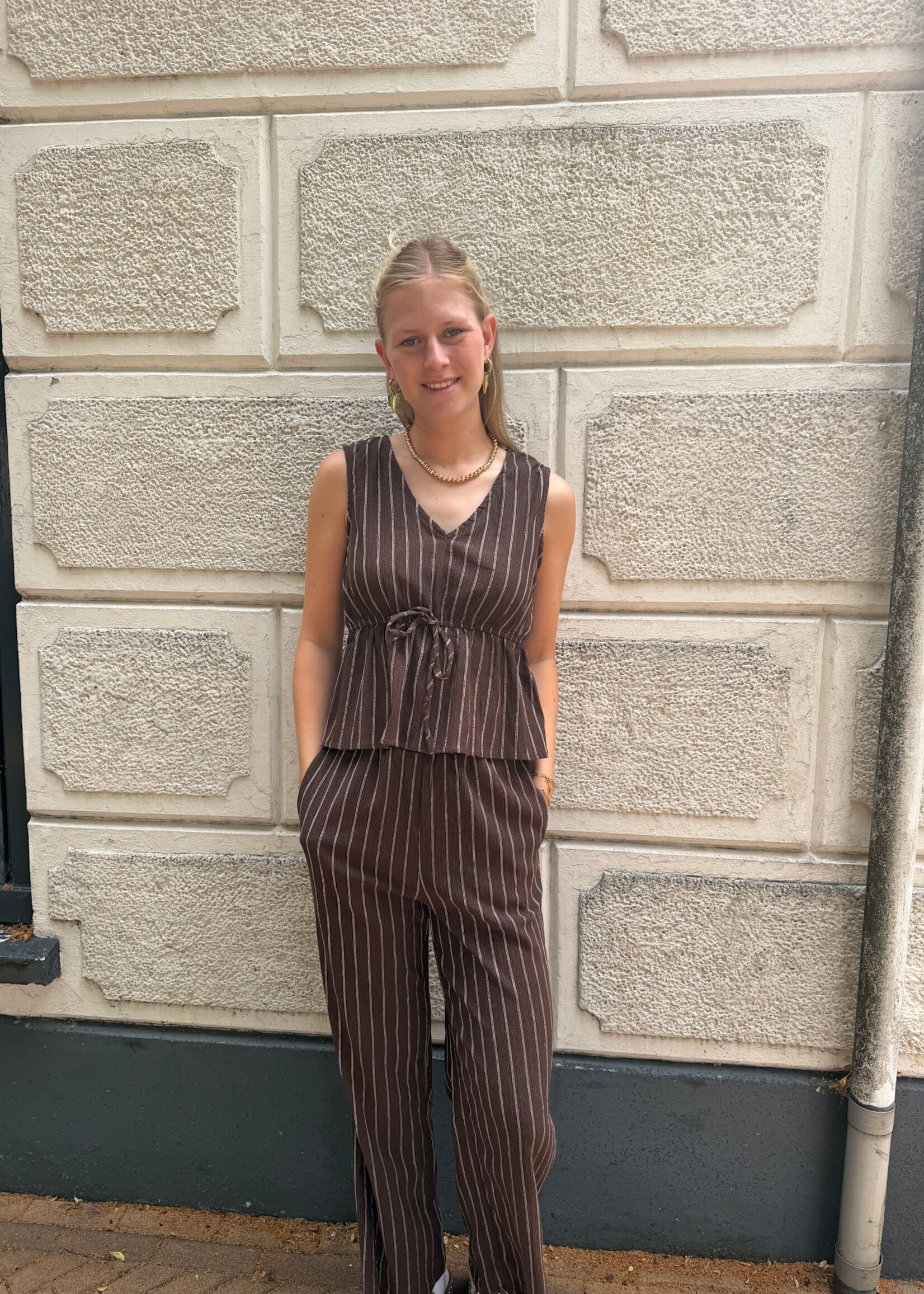 Flo Boutique Top Lonne Coffee