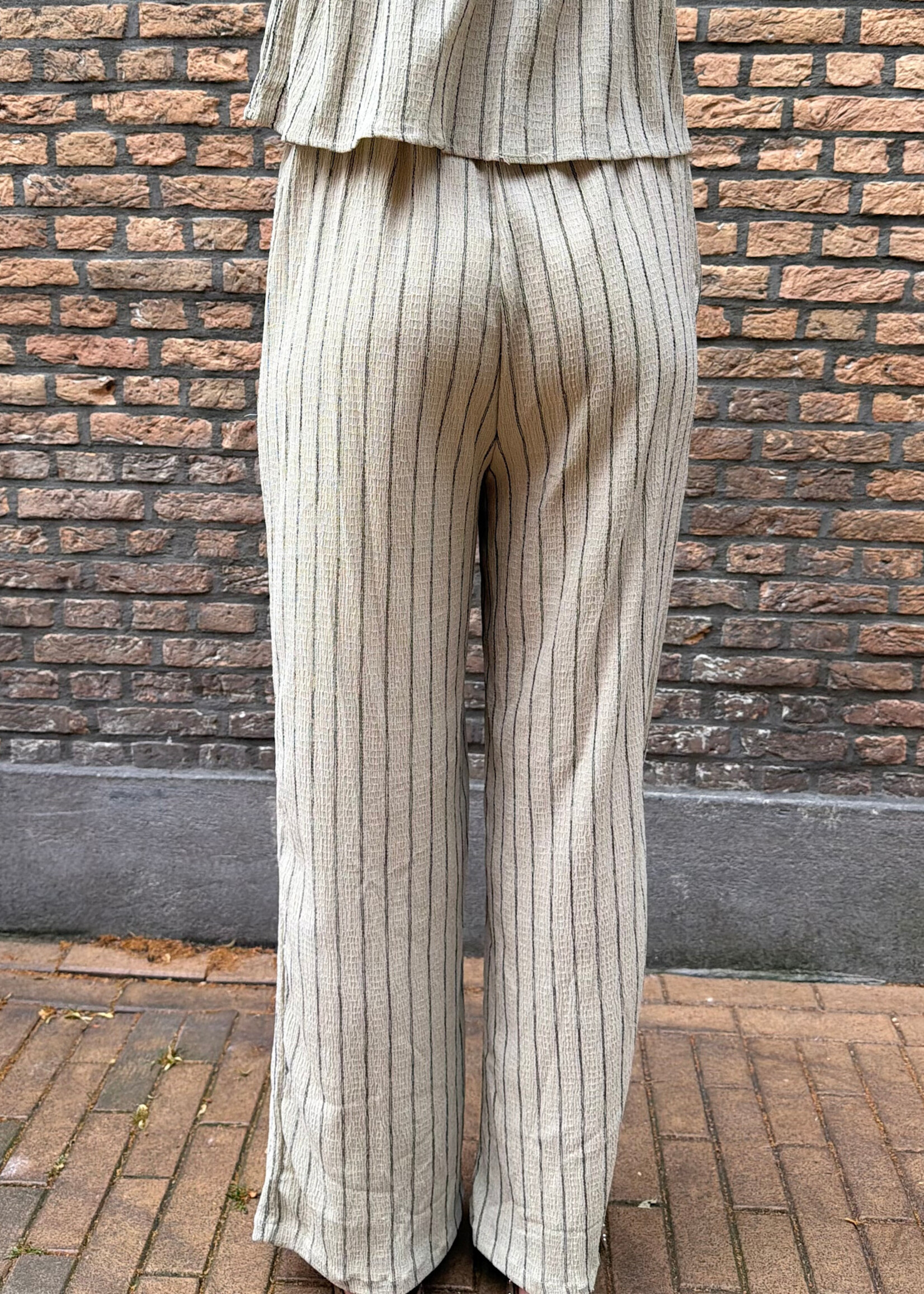 Flo Boutique Broek Lonne Green