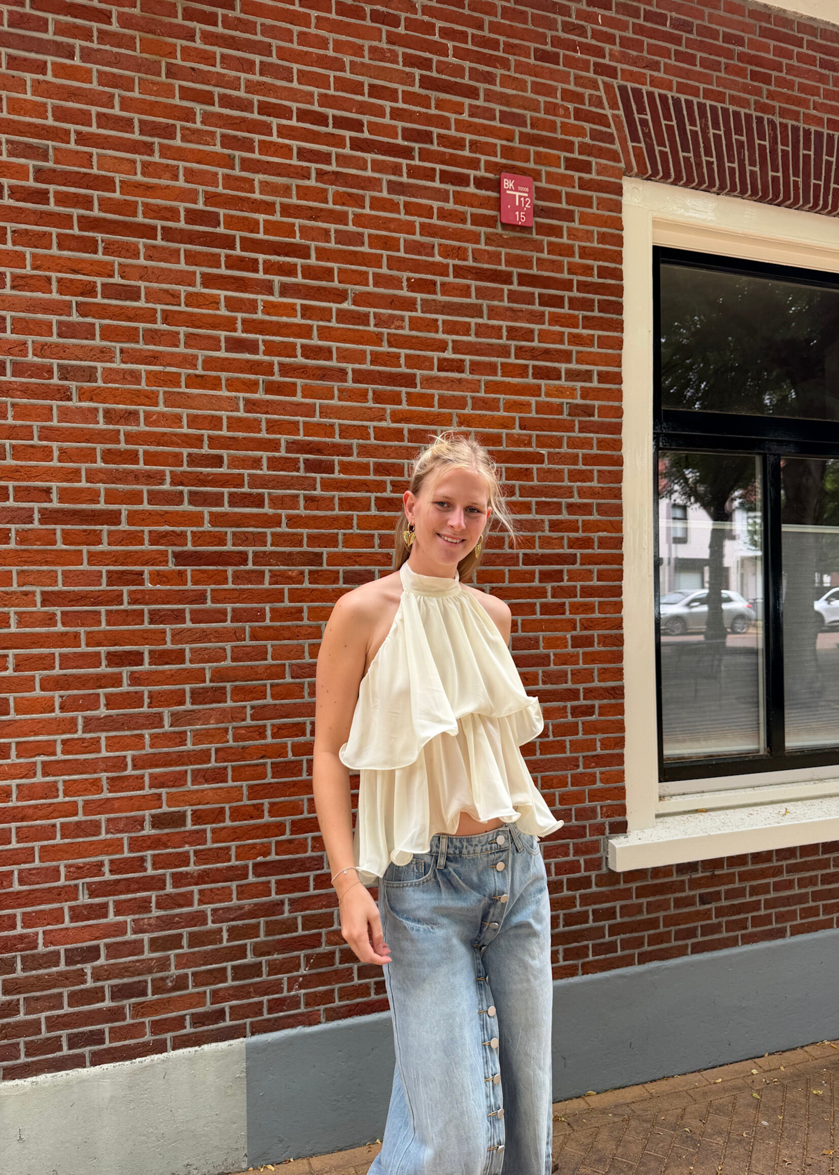 Flo Boutique Top Lux Beige