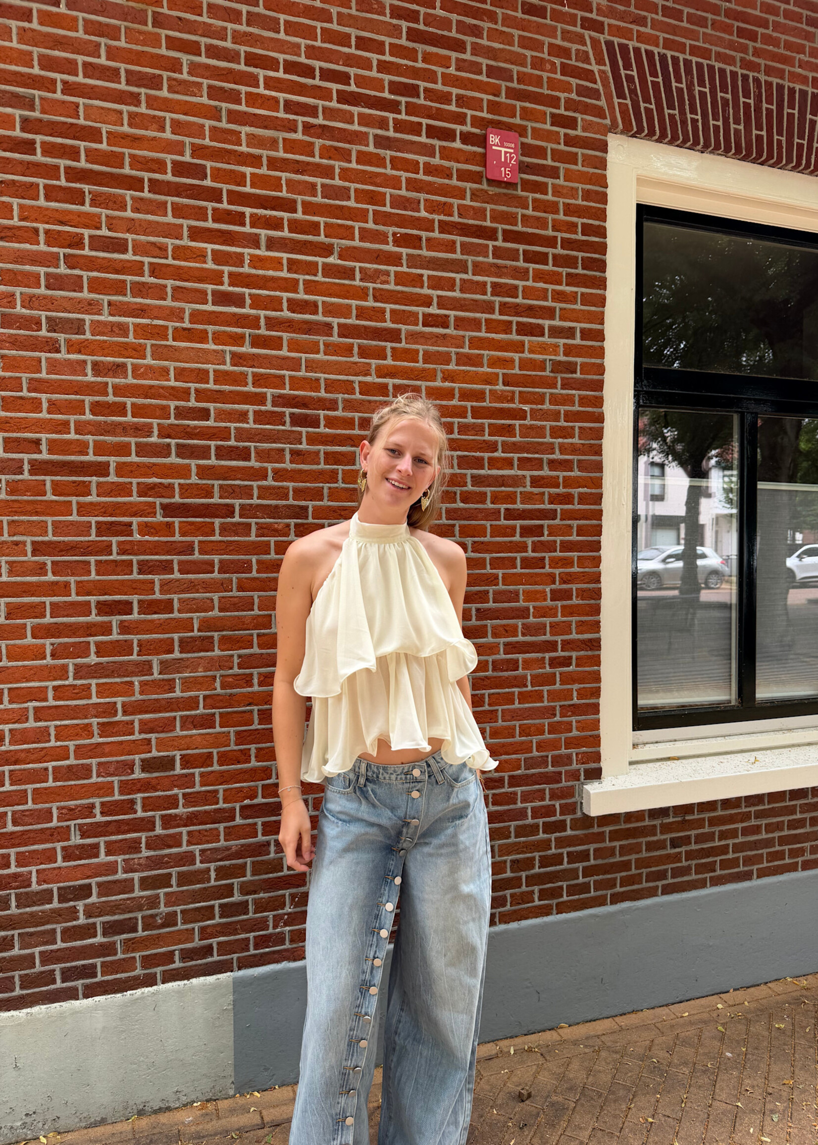 Flo Boutique Top Lux Beige