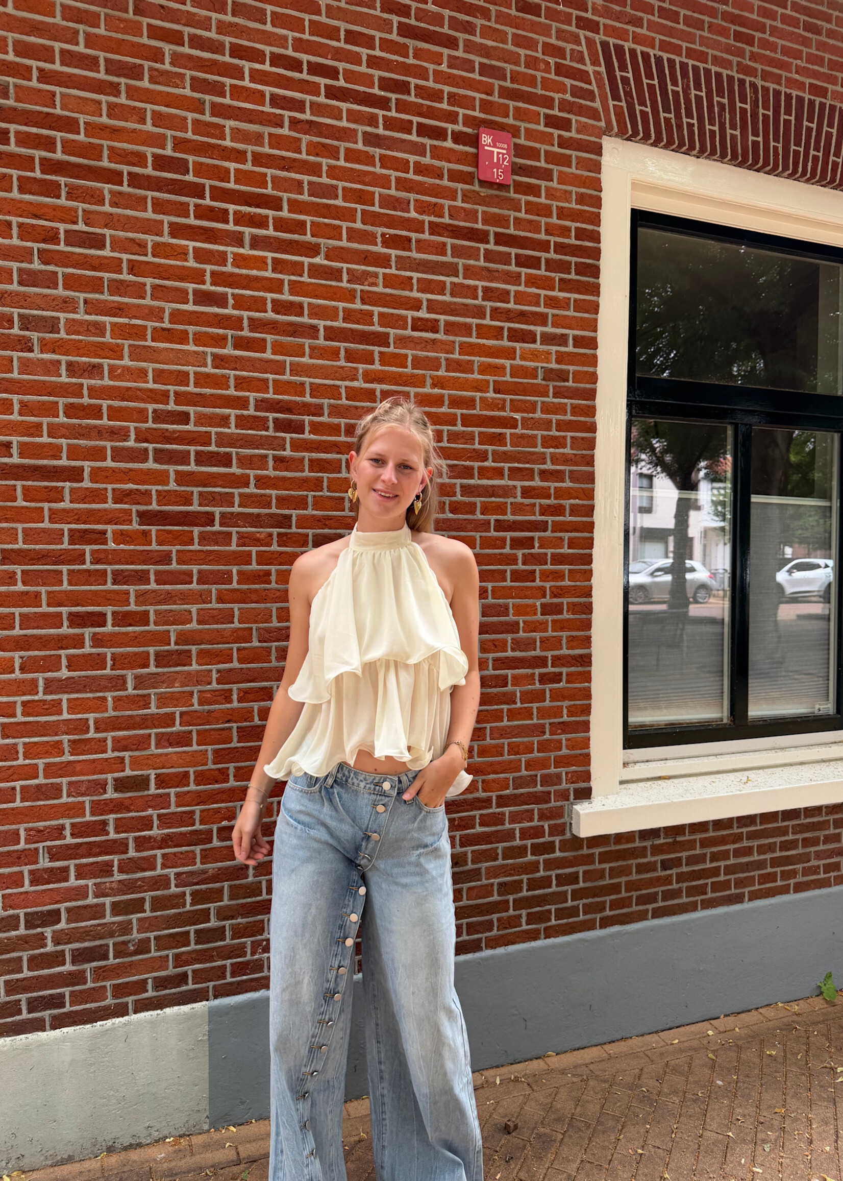 Flo Boutique Top Lux Beige