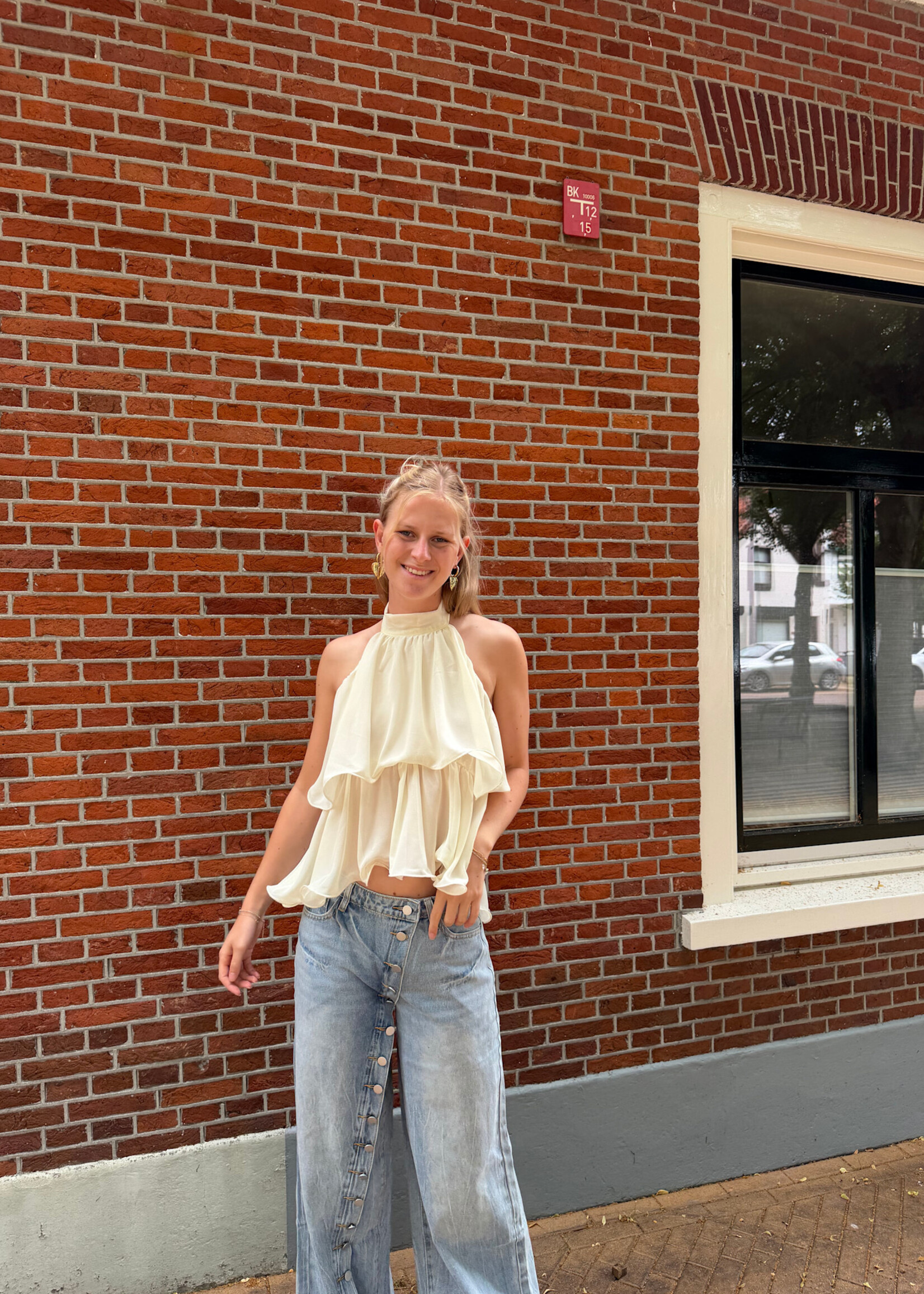 Flo Boutique Top Lux Beige