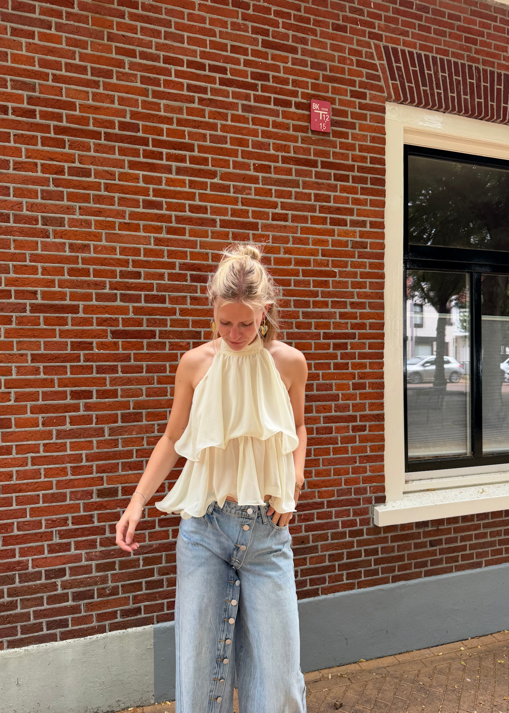 Flo Boutique Top Lux Beige