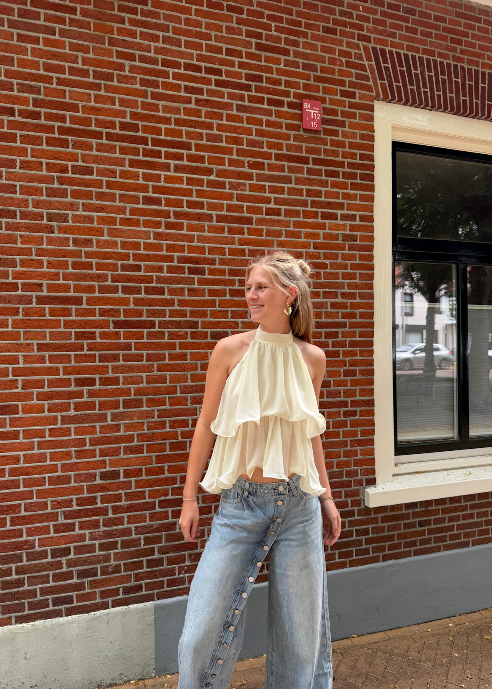 Flo Boutique Top Lux Beige