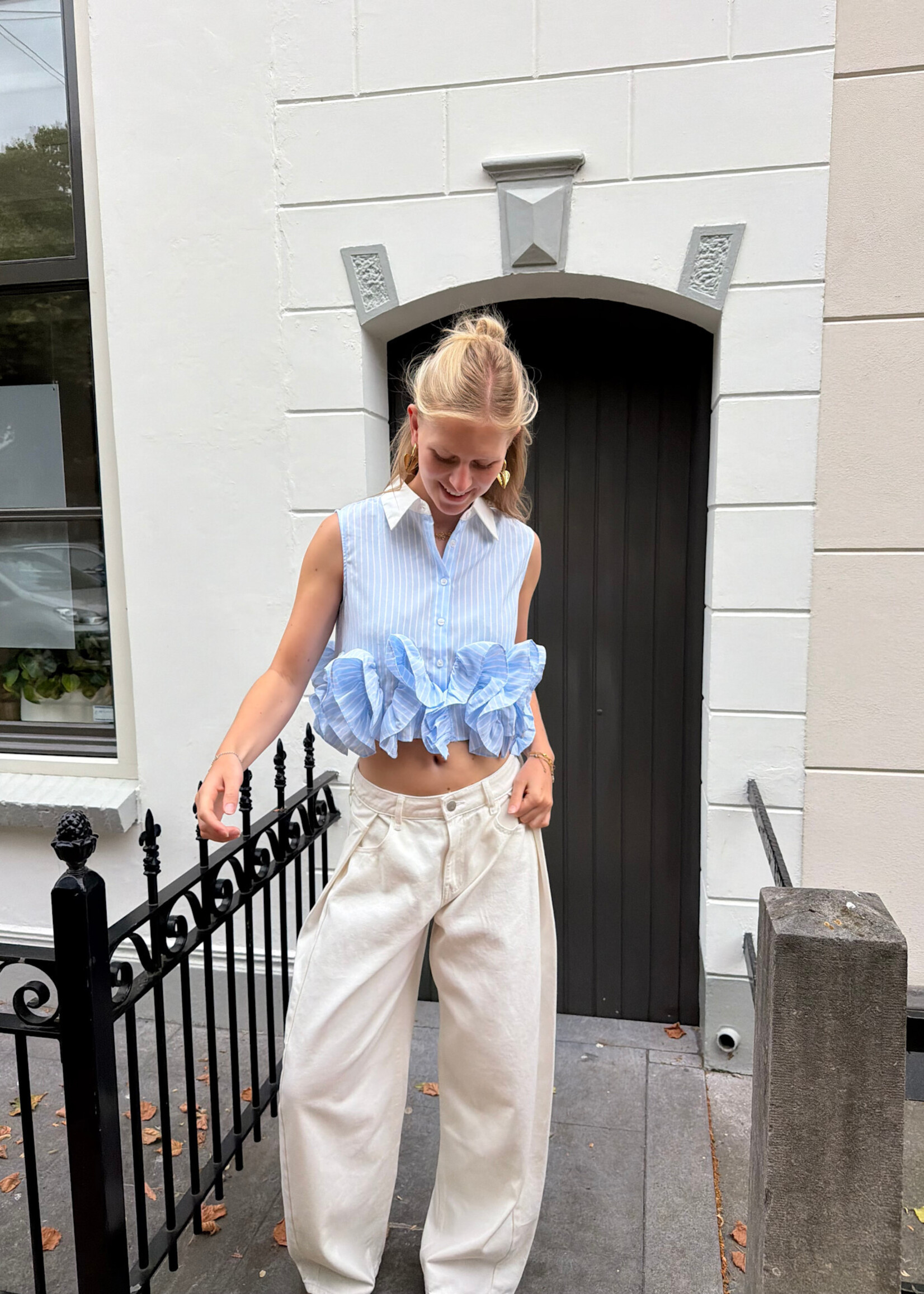 Flo Boutique Top Viev Blue