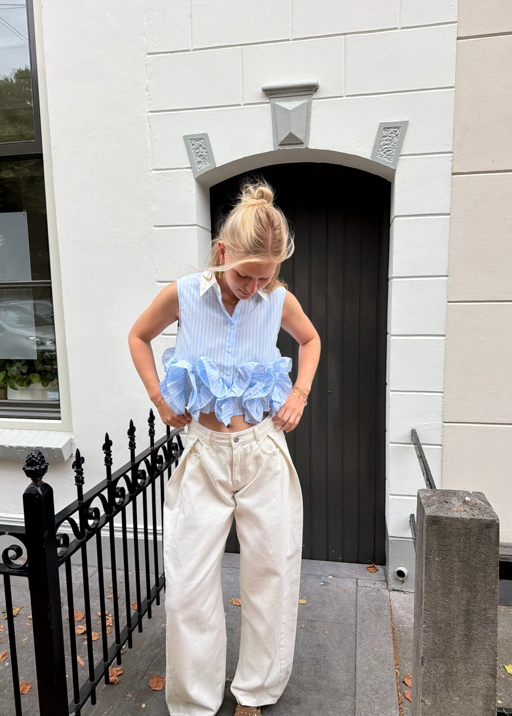 Flo Boutique Top Viev Blue