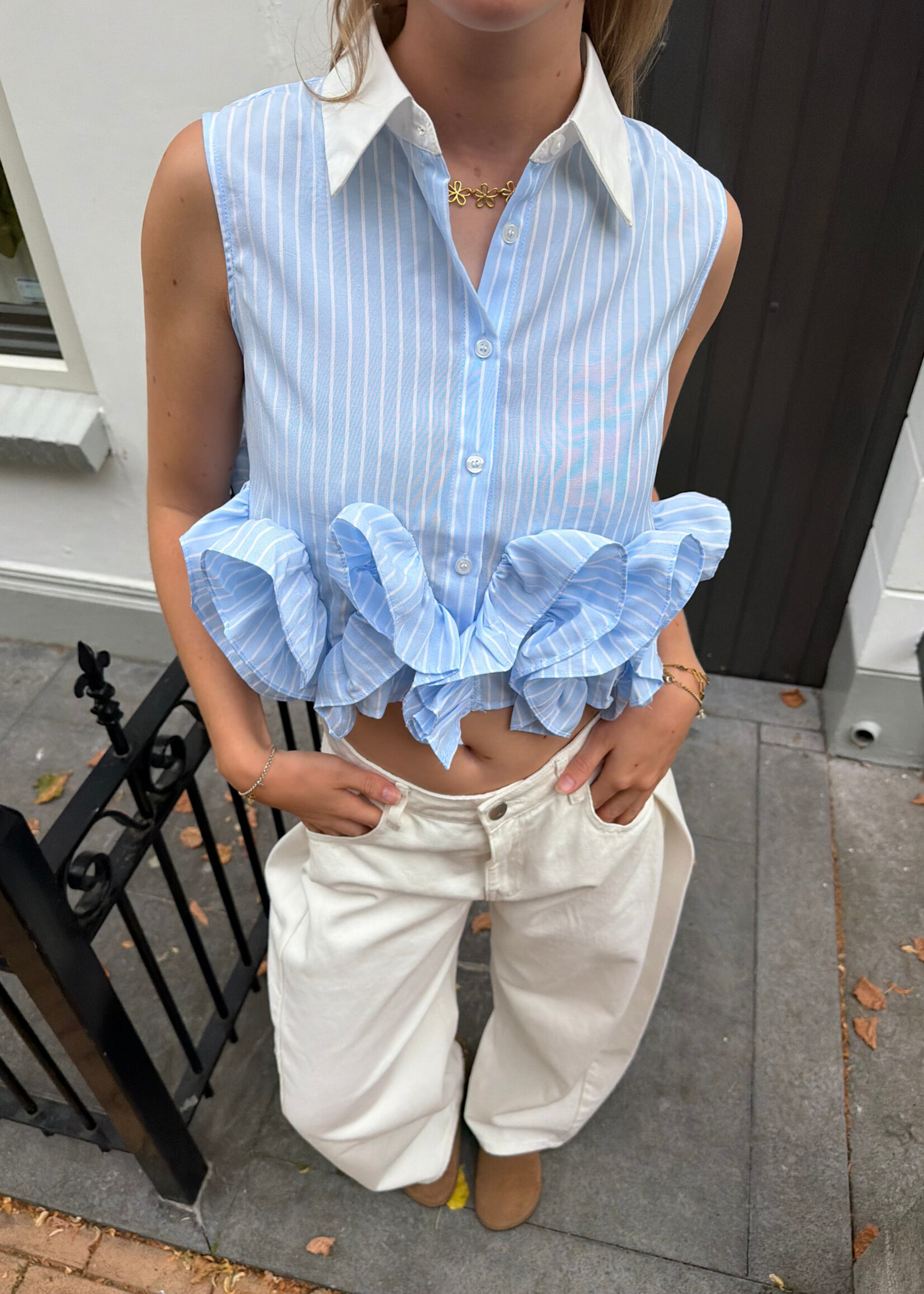 Flo Boutique Top Viev Blue