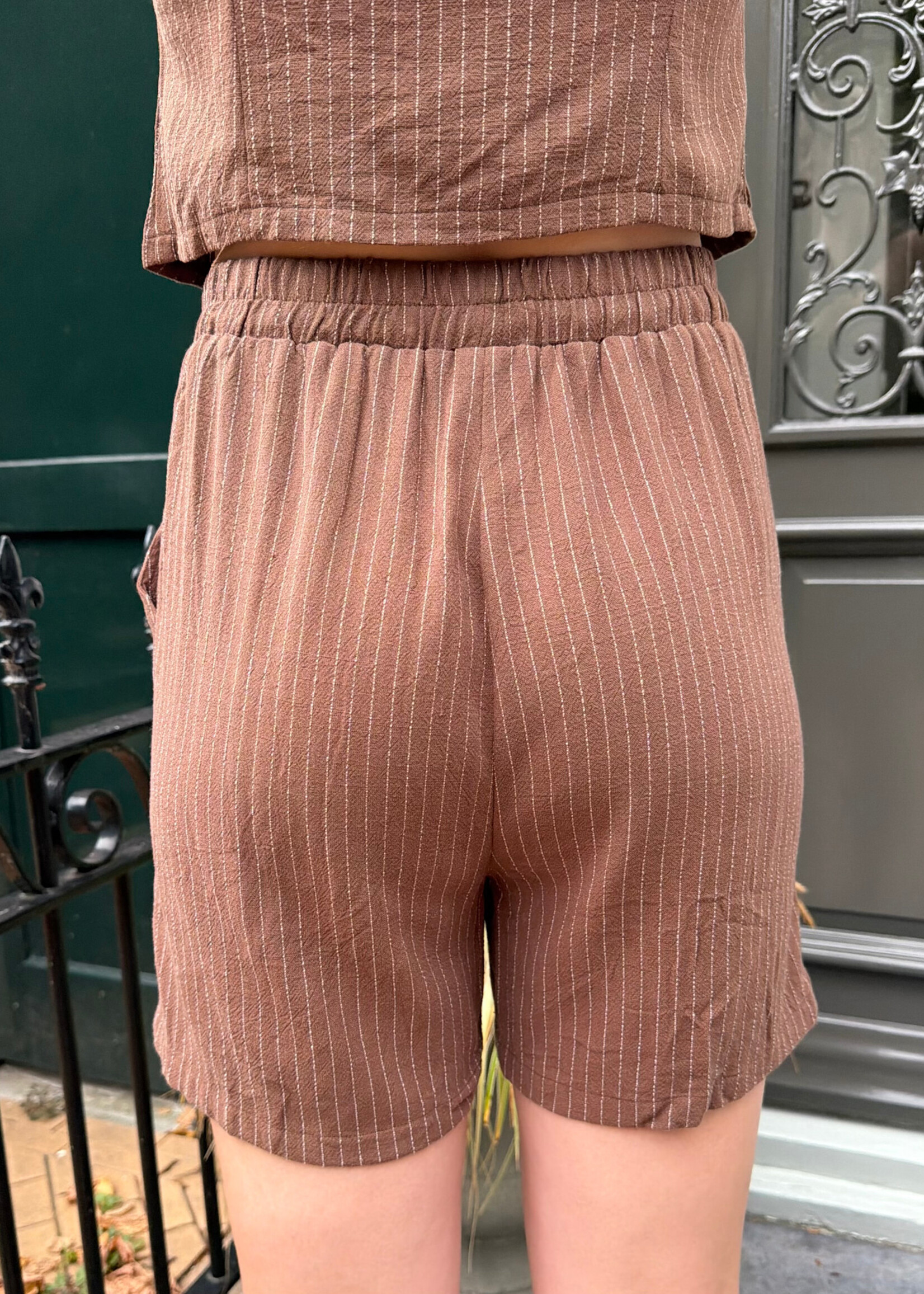 Flo Boutique Short Malina Brown