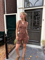 Flo Boutique Gilet Malina Brown