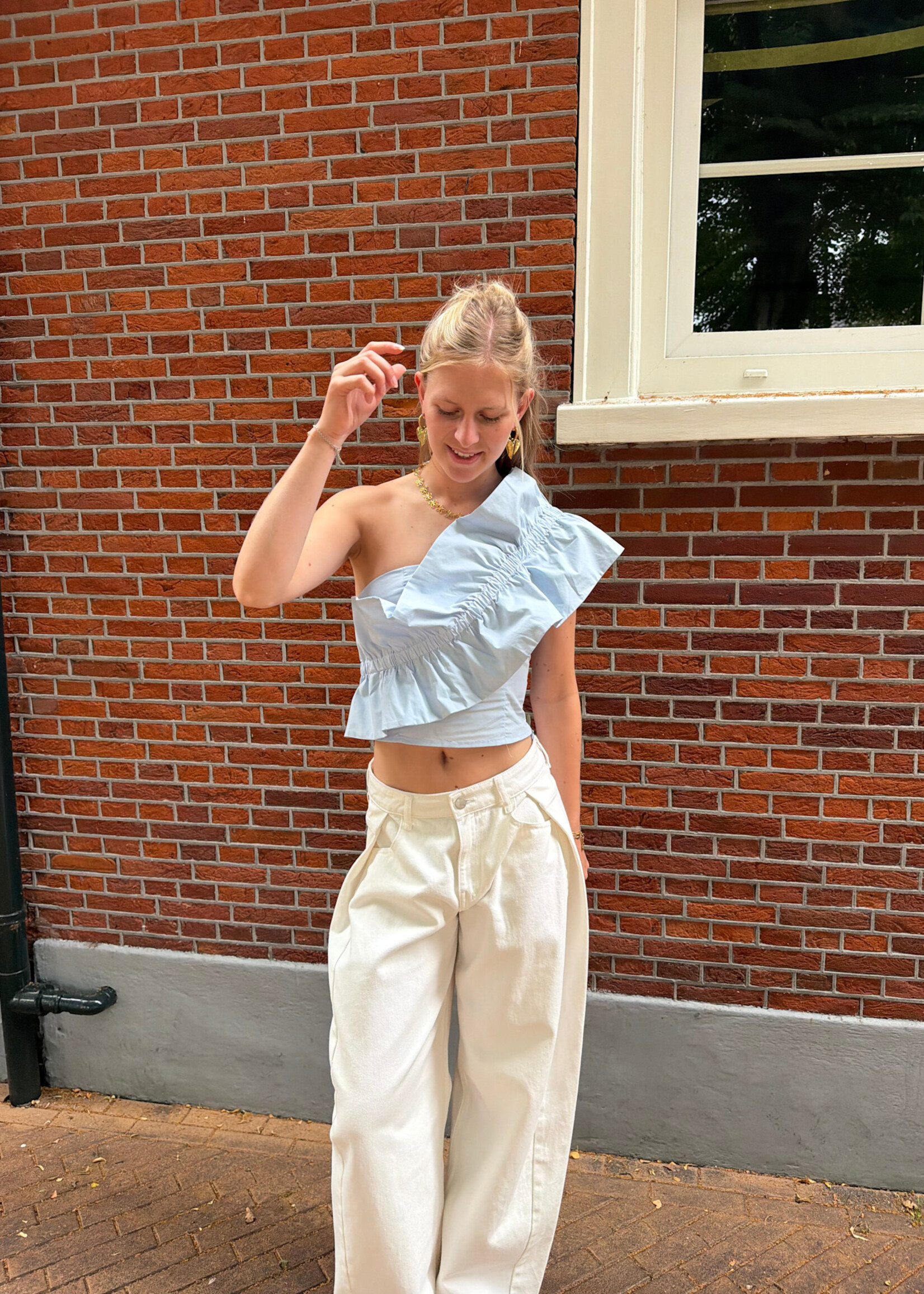 Flo Boutique Top Ruby Blue