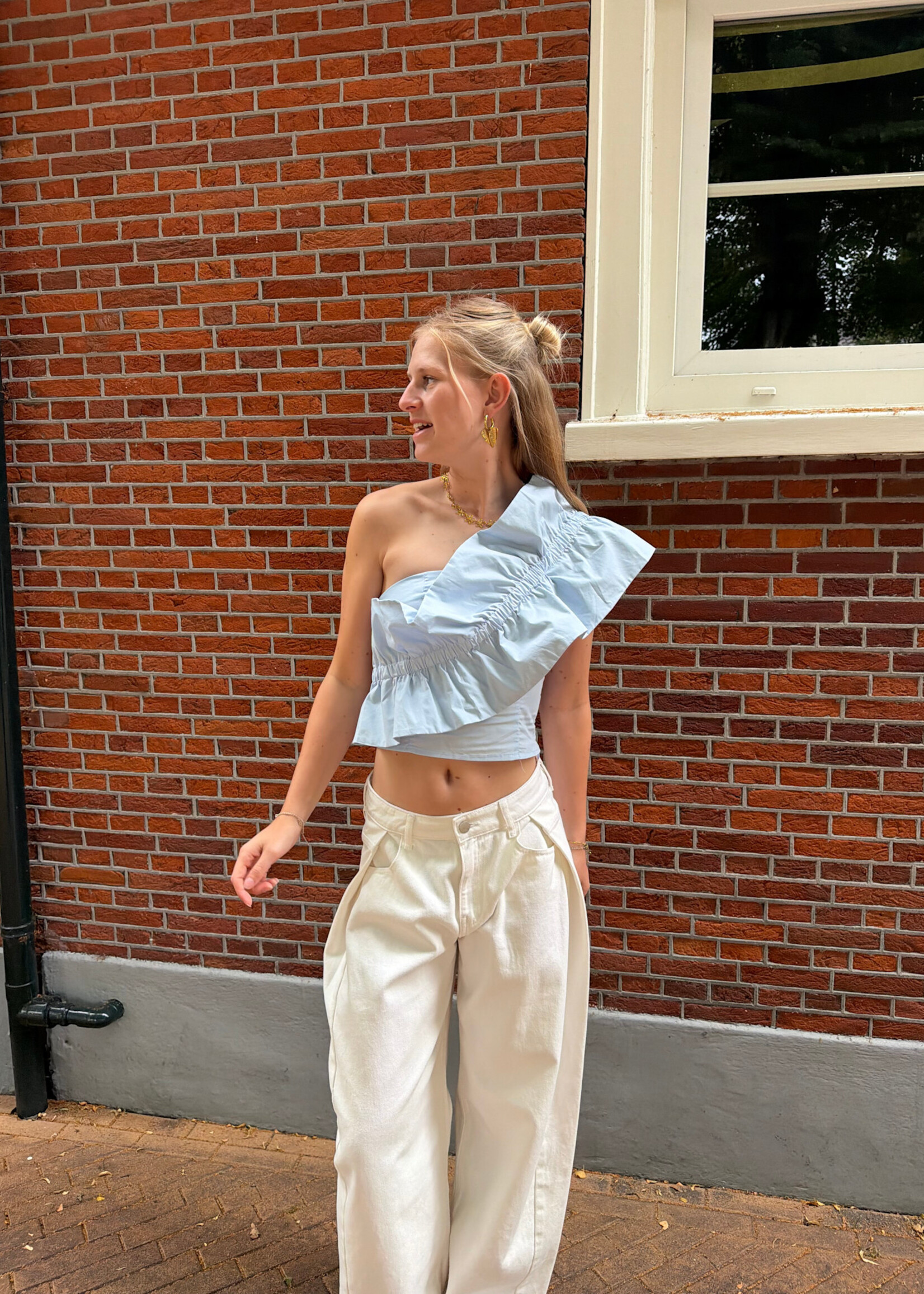Flo Boutique Top Ruby Blue