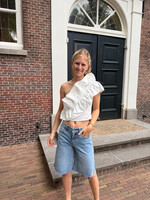 Flo Boutique Top Ruby White
