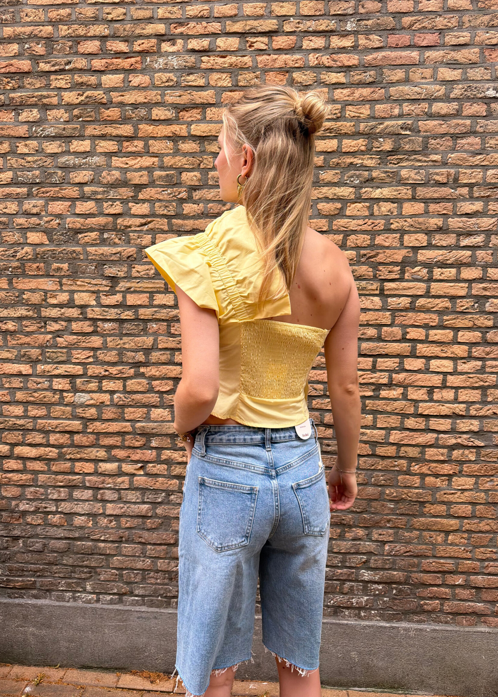 Flo Boutique Top Ruby Yellow