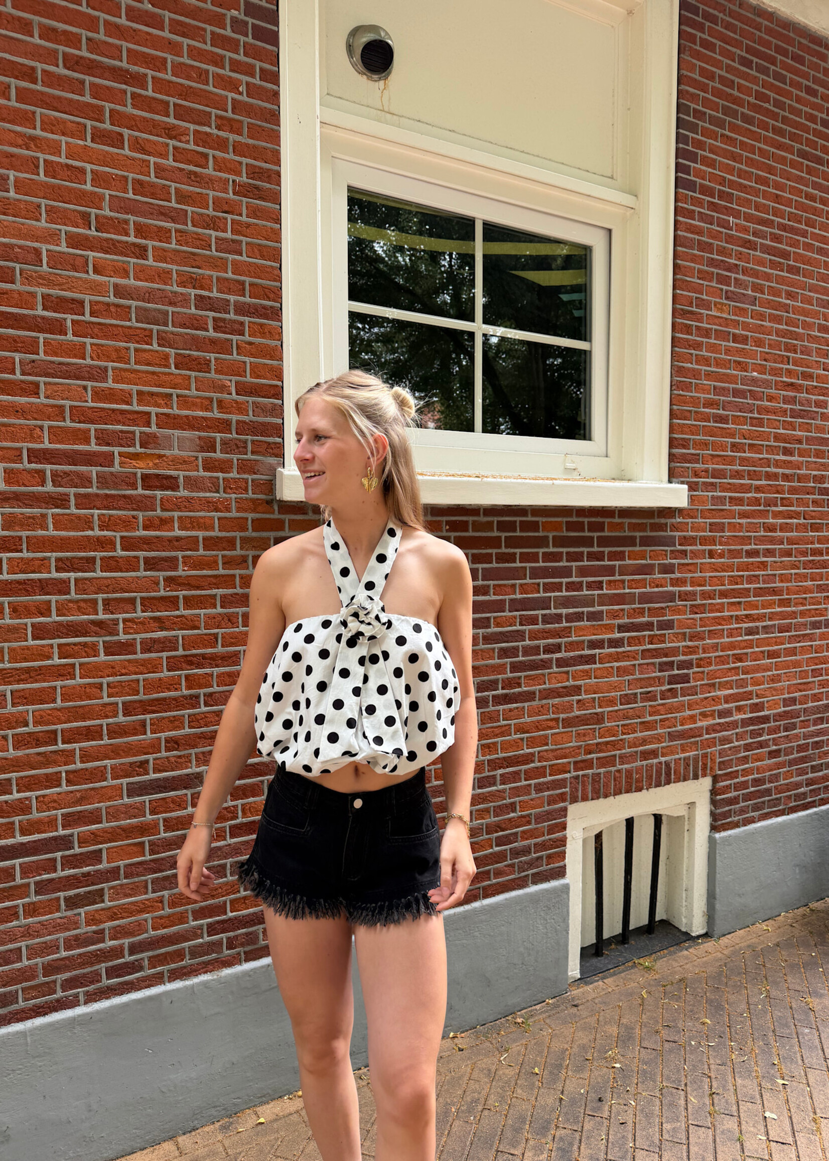 Flo Boutique Top Jinthe Dots