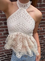 Flo Boutique Top Milou Beige