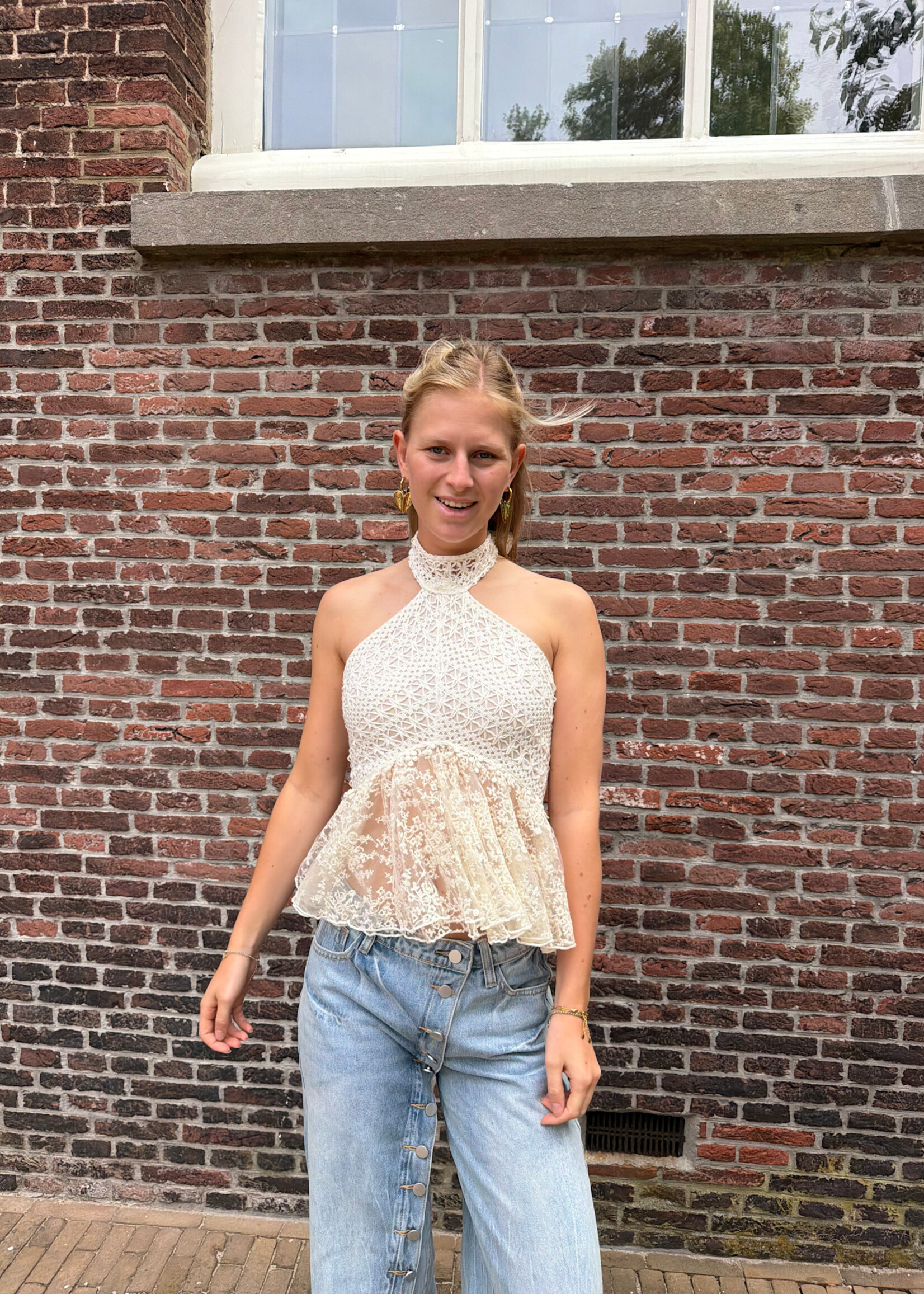 Flo Boutique Top Milou Beige