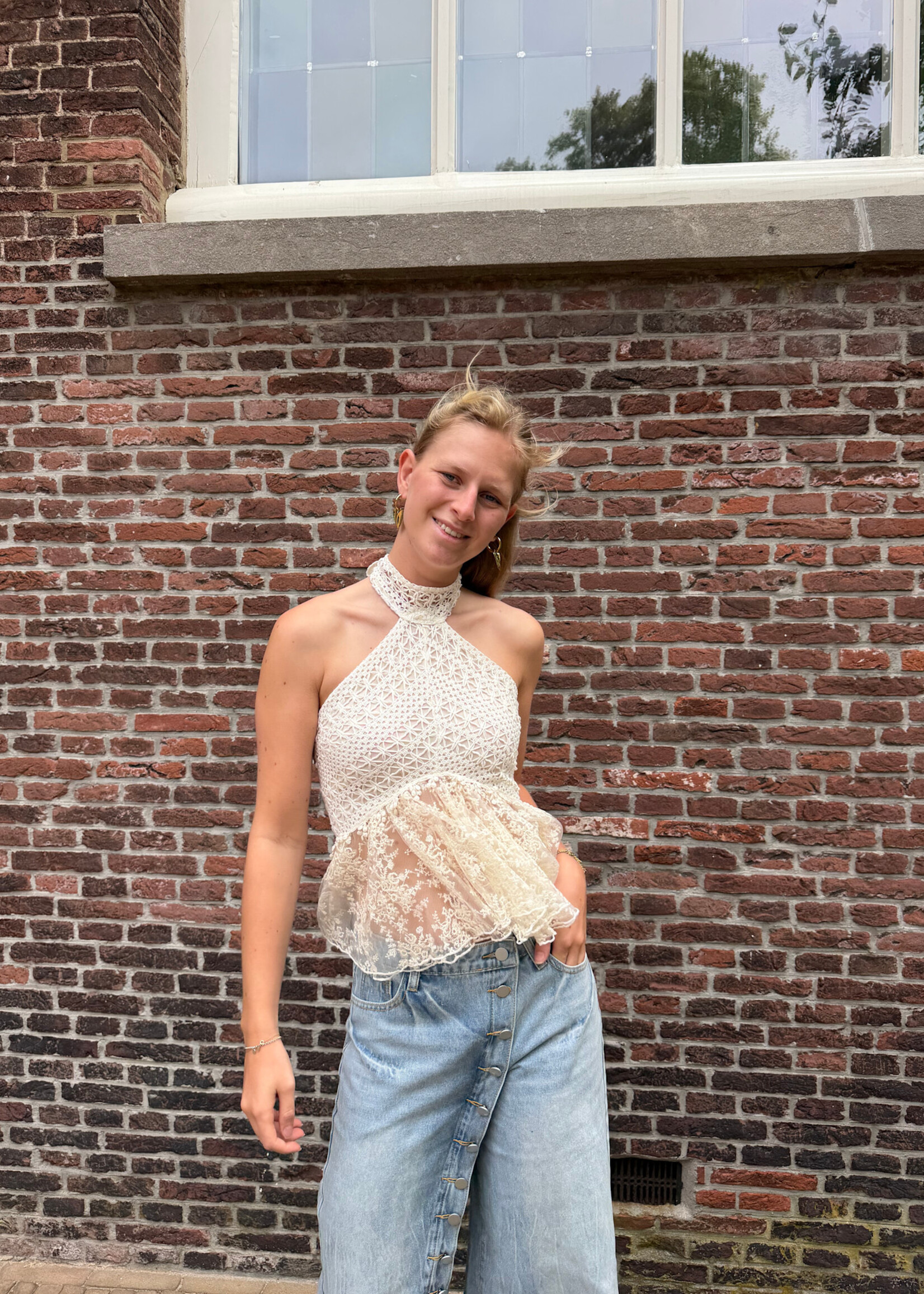 Flo Boutique Top Milou Beige