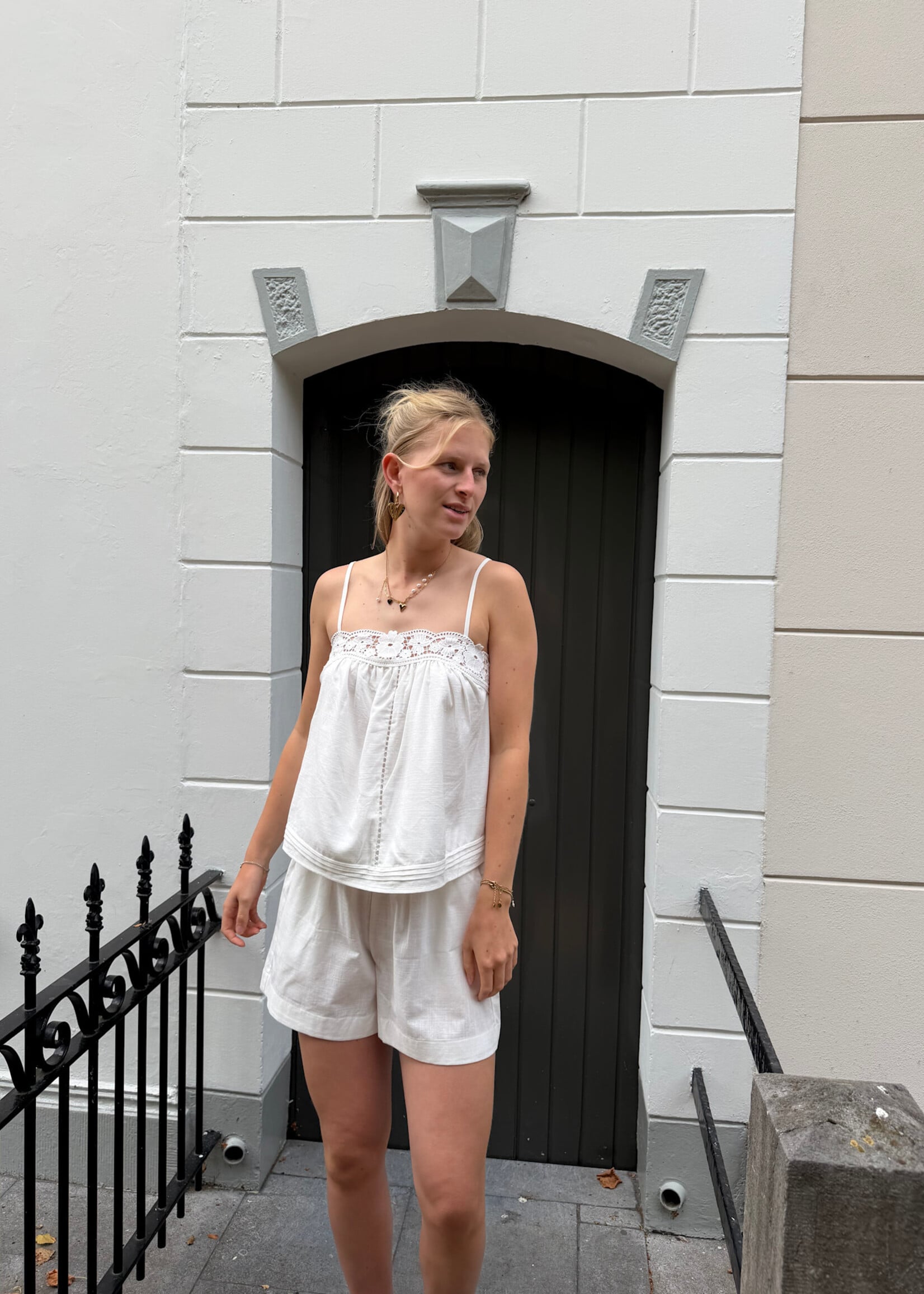 Flo Boutique Top Lize White
