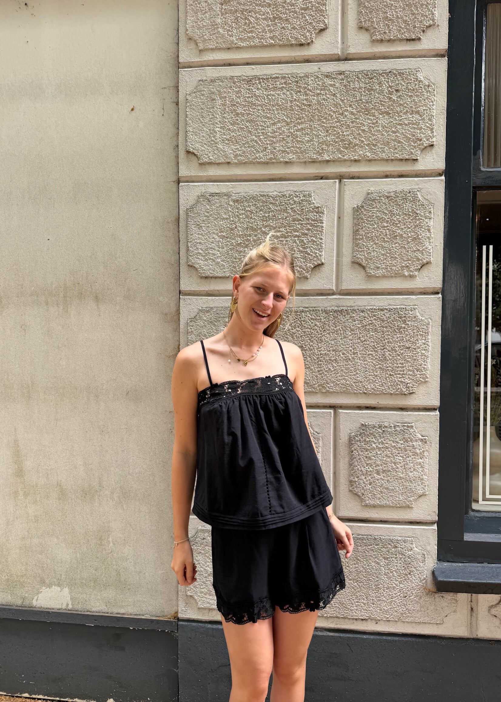 Flo Boutique Top Lize Black