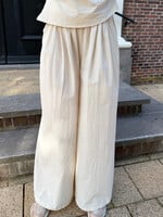 Flo Boutique Broek Jille Beige