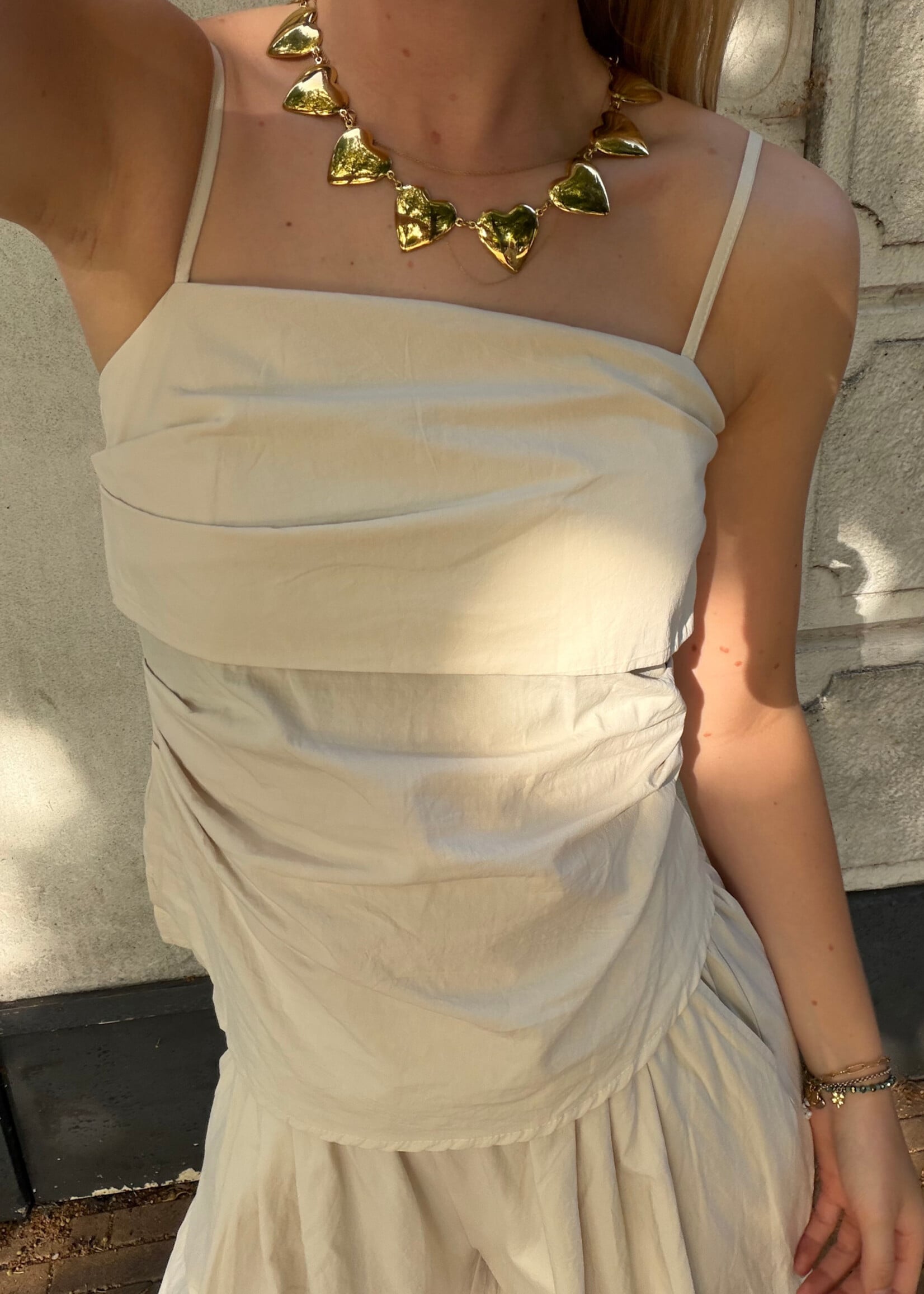 Flo Boutique Top Jille Beige