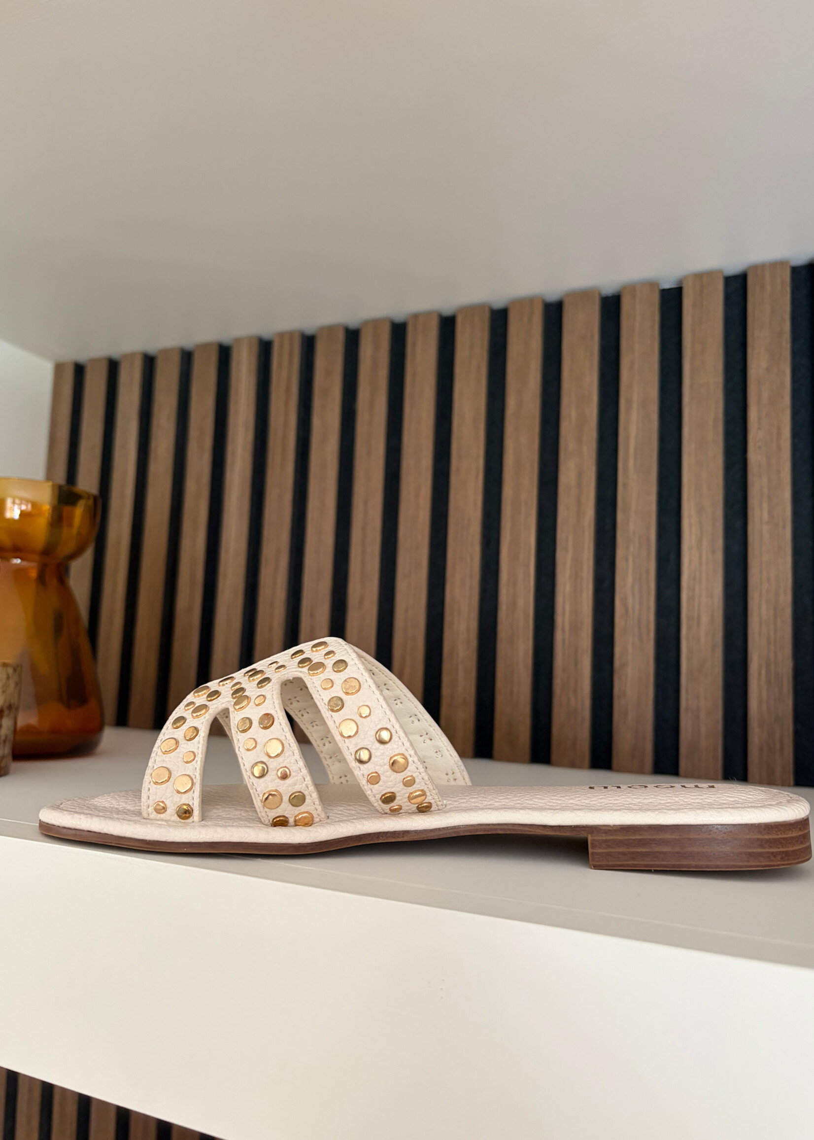 Flo Boutique Slipper Holly Beige