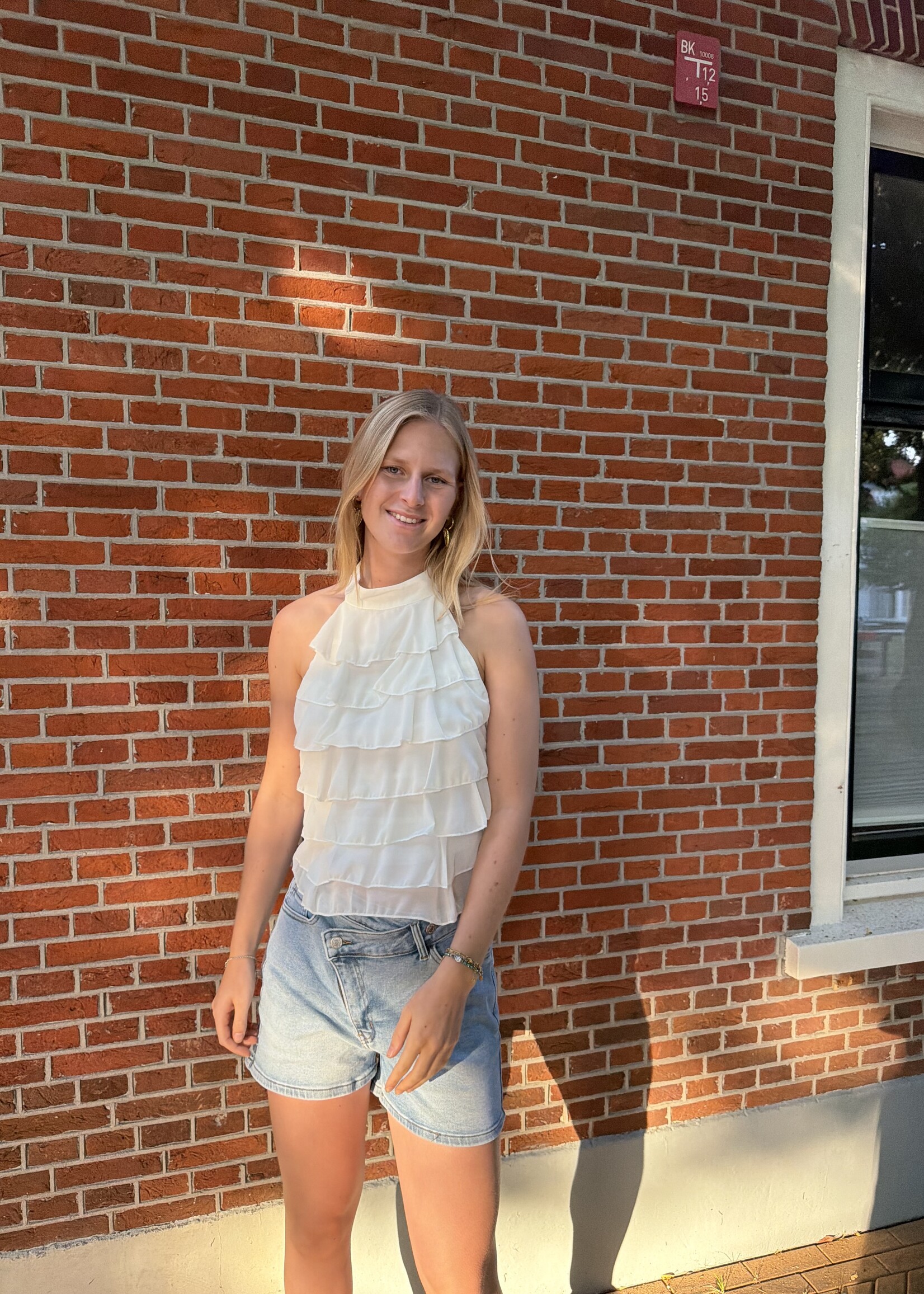 Flo Boutique Denim Short Laure Blue