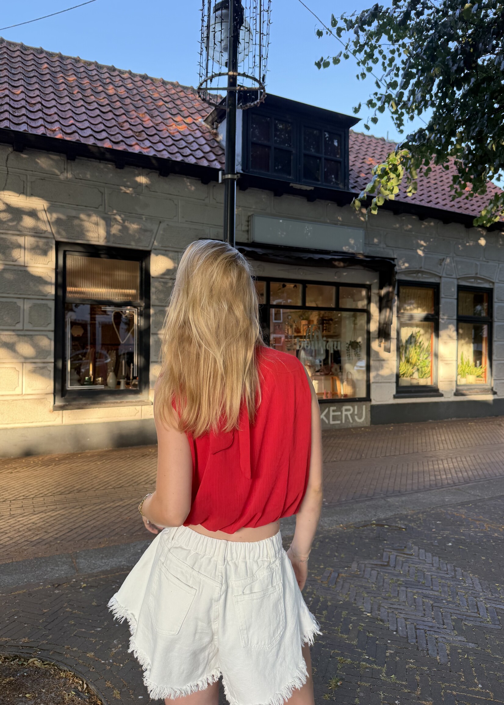Flo Boutique Top June Red