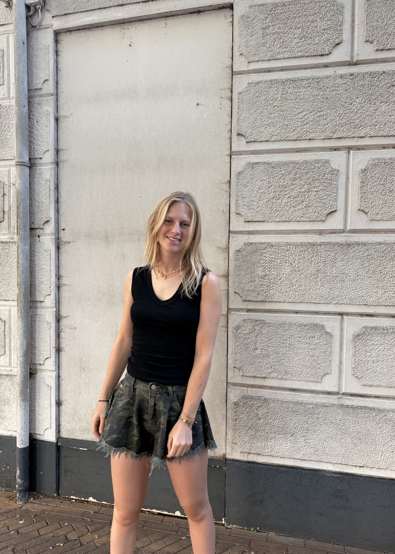 Flo Boutique Tanktop Sam Black