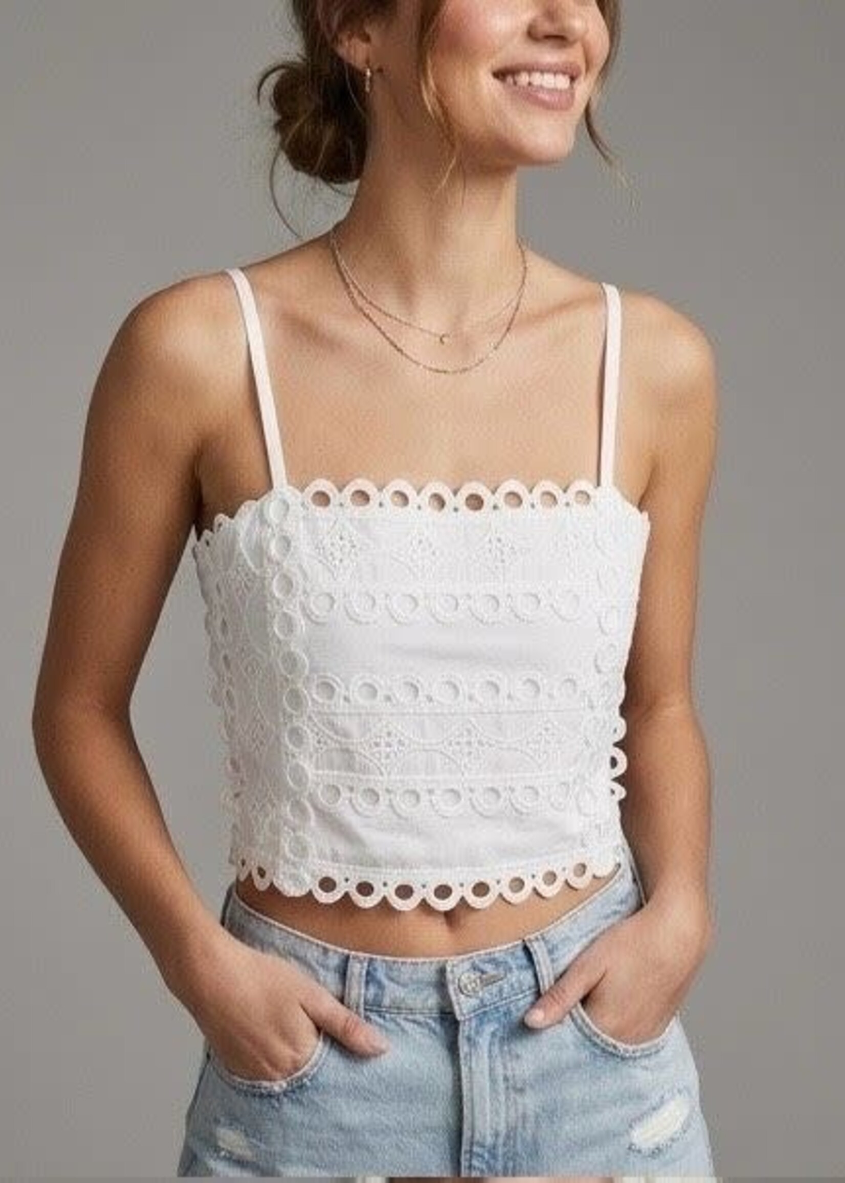 Flo Boutique Top Phileine White