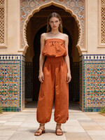 Flo Boutique Broek Philou Brown