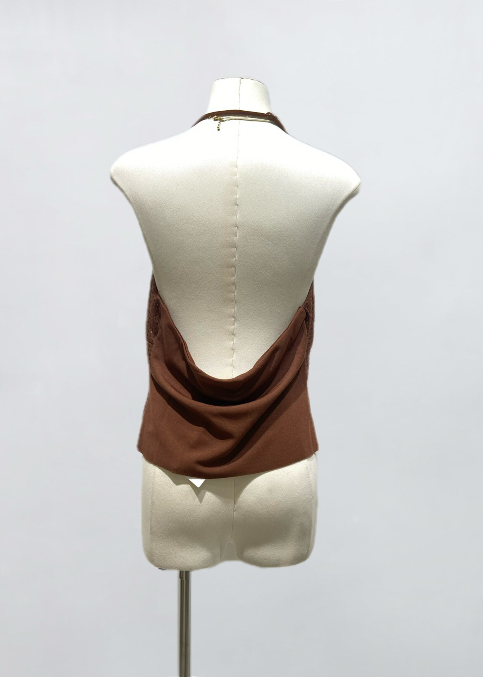 Flo Boutique Top Philly Brown