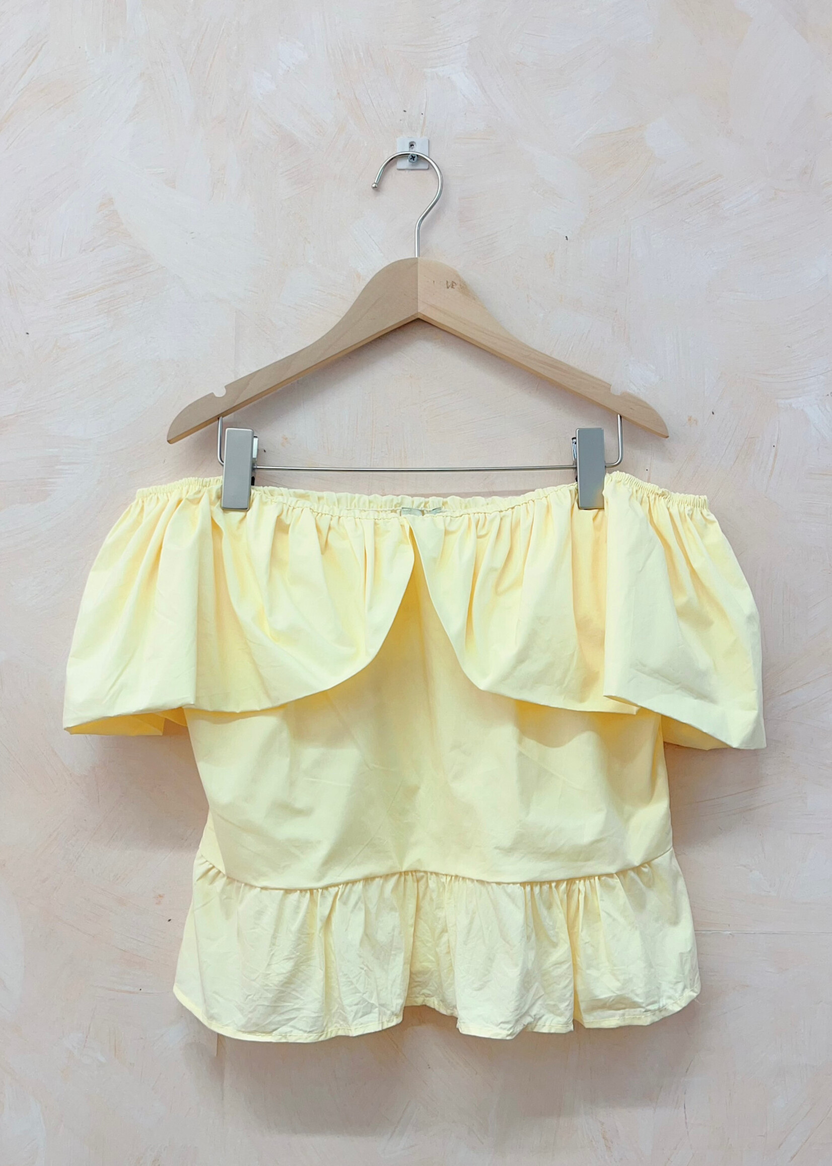 Flo Boutique Top Phie Yellow