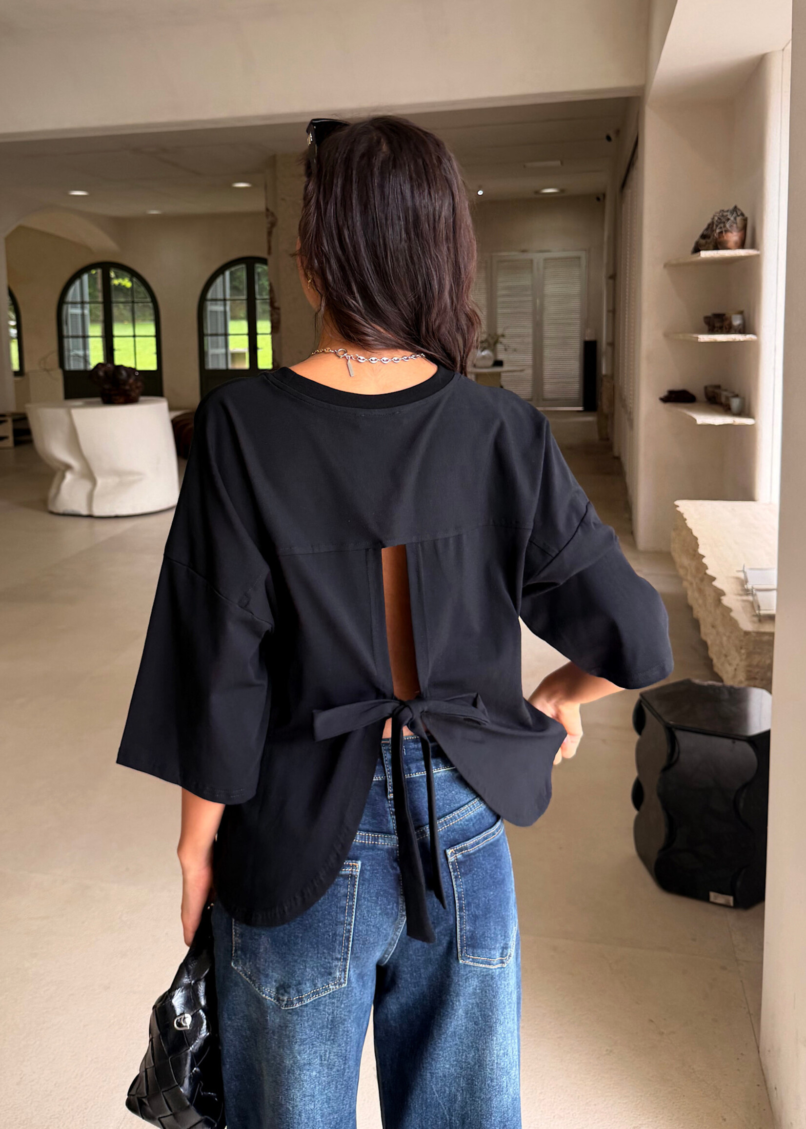 Flo Boutique Top Phoebe Black