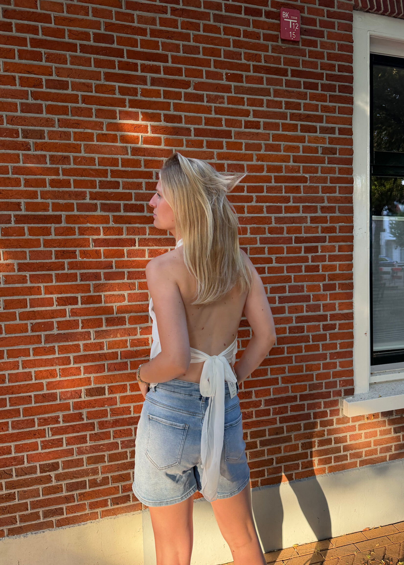 Flo Boutique Top Maddie White