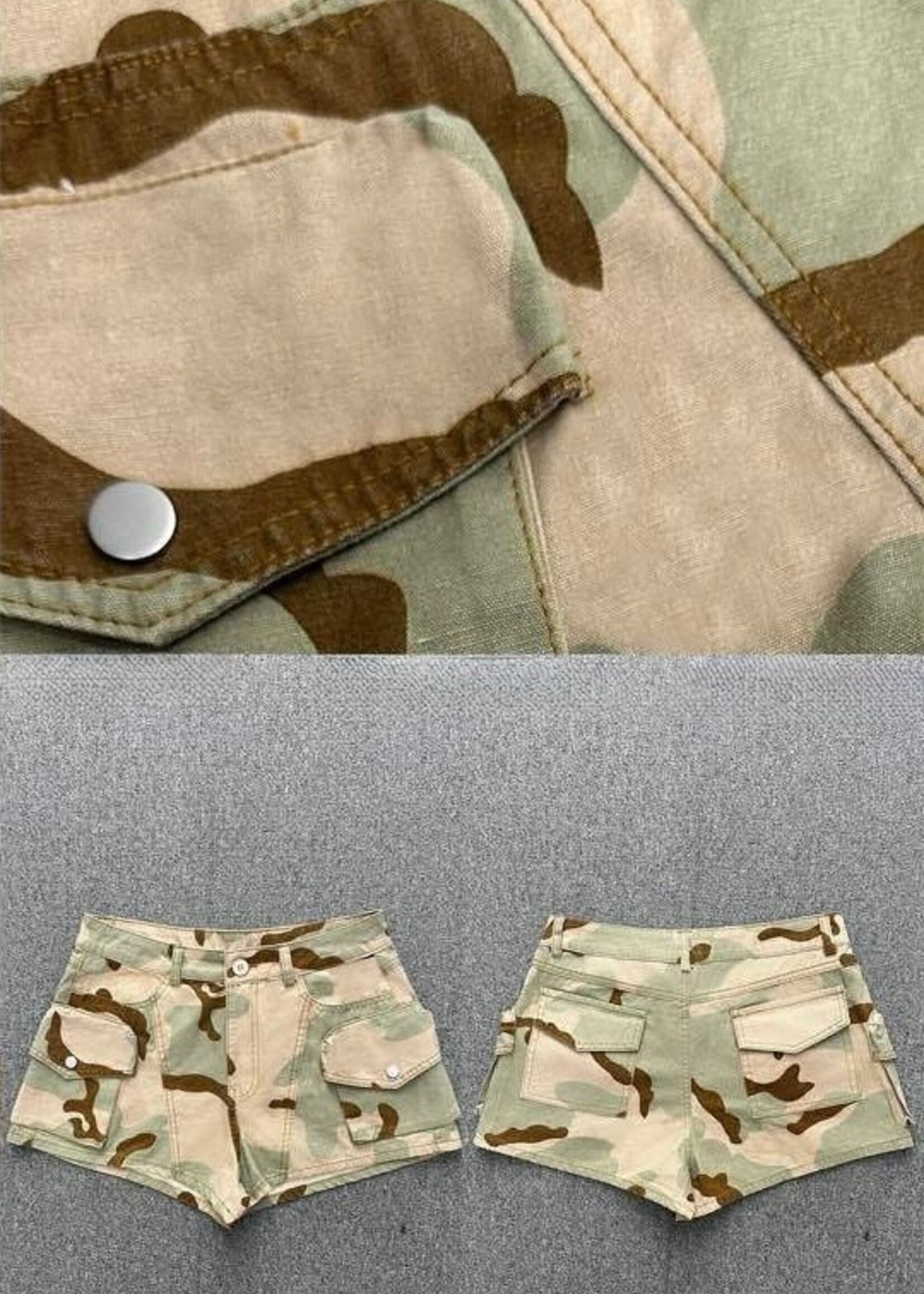 Flo Boutique Short Maxime Camo