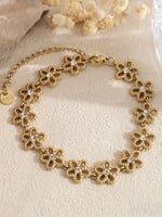 Flo Boutique Armband Sparkling Flowers