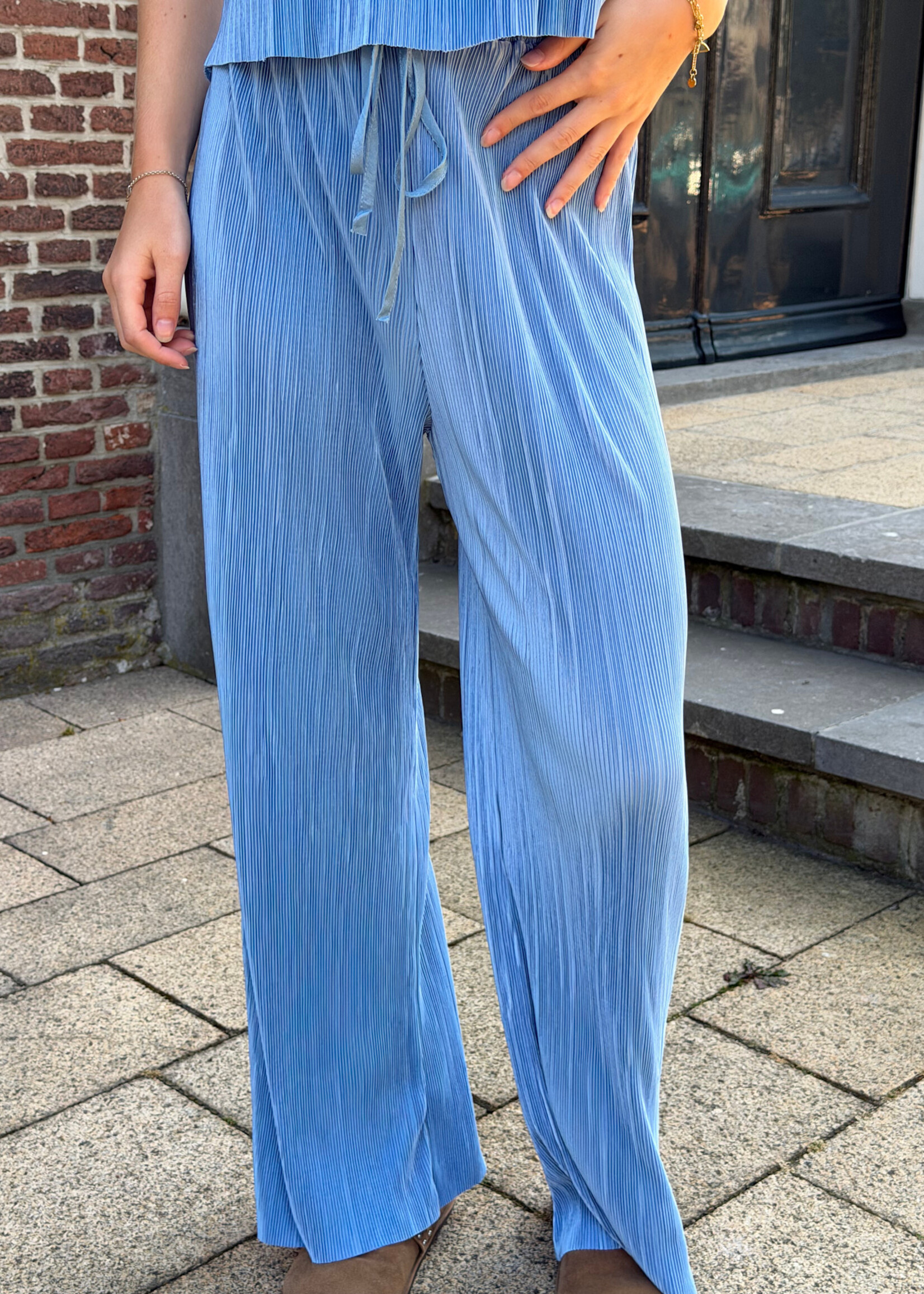 Flo Boutique Broek Gaby Blue