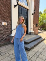 Flo Boutique Broek Gaby Blue