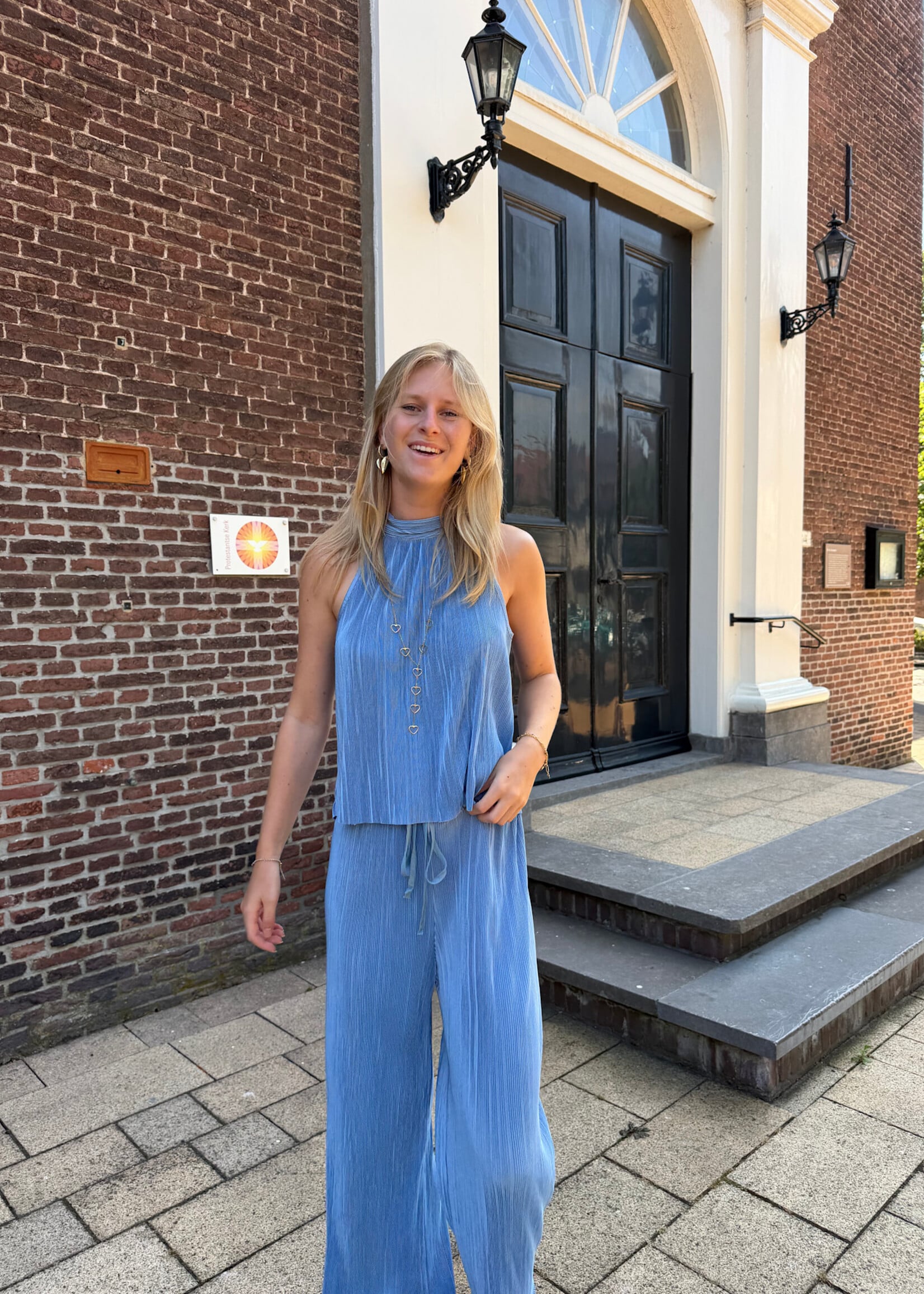Flo Boutique Top Gaby Blue