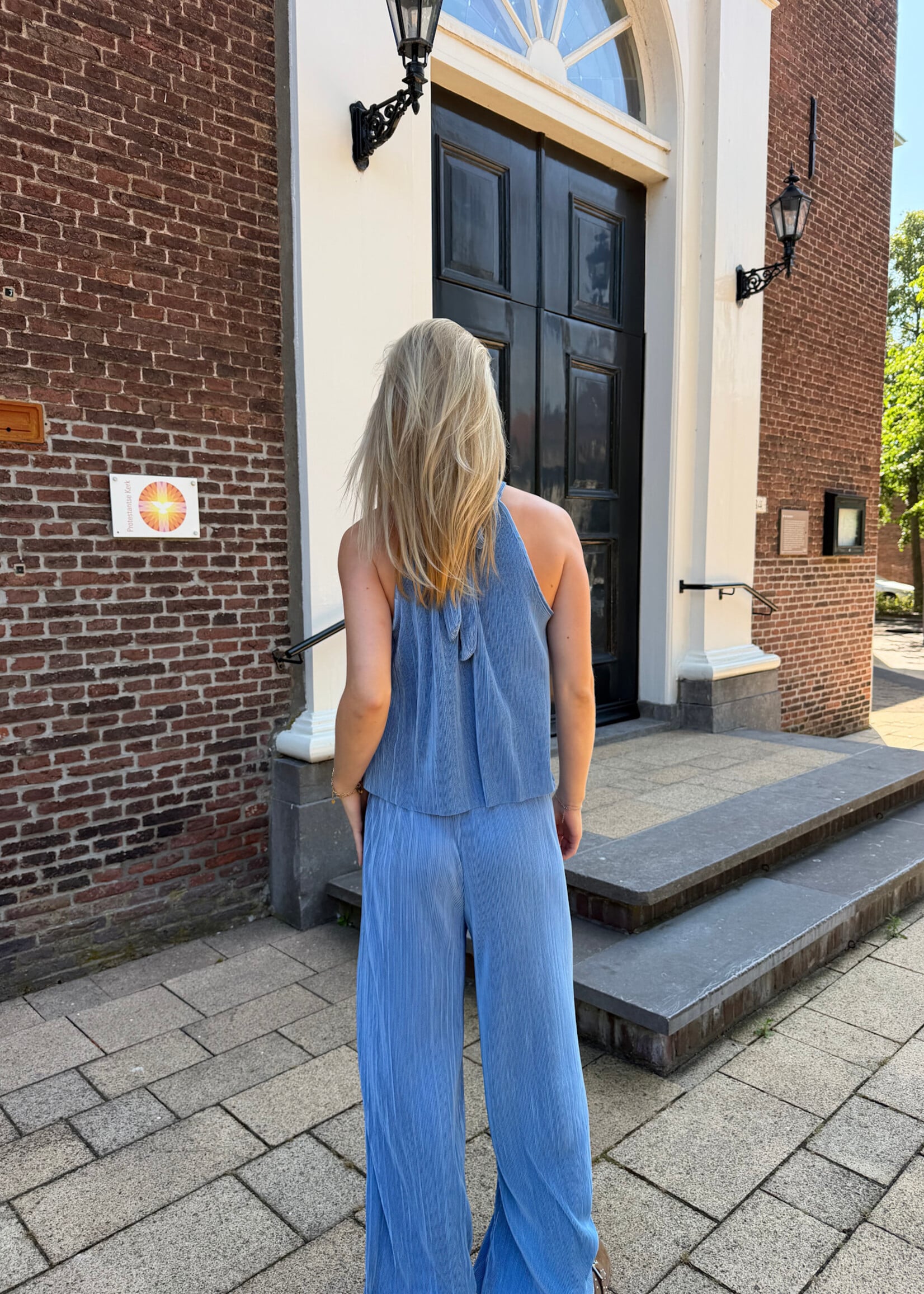 Flo Boutique Top Gaby Blue