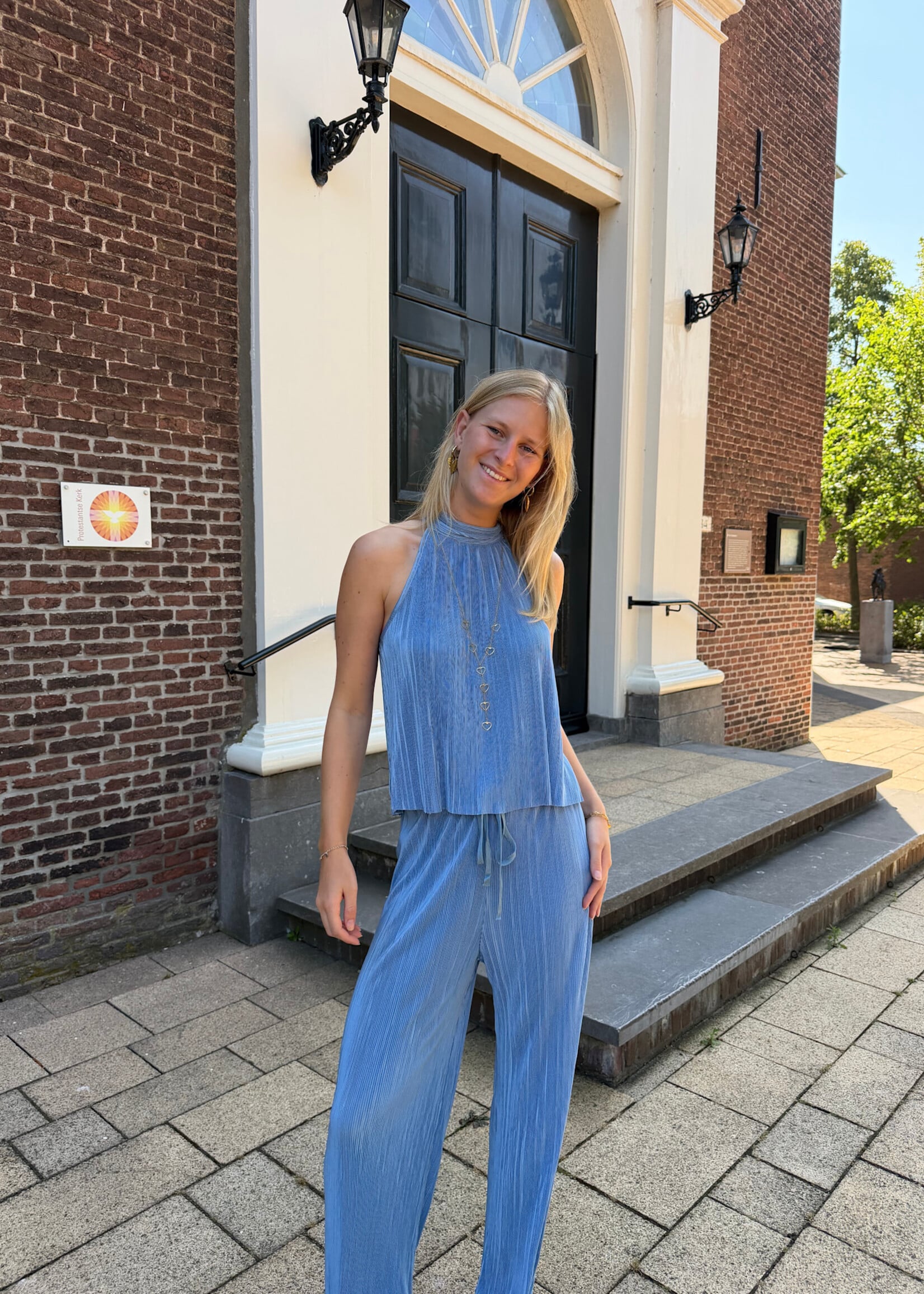 Flo Boutique Top Gaby Blue