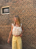 Flo Boutique Top Jilly Lace Beige